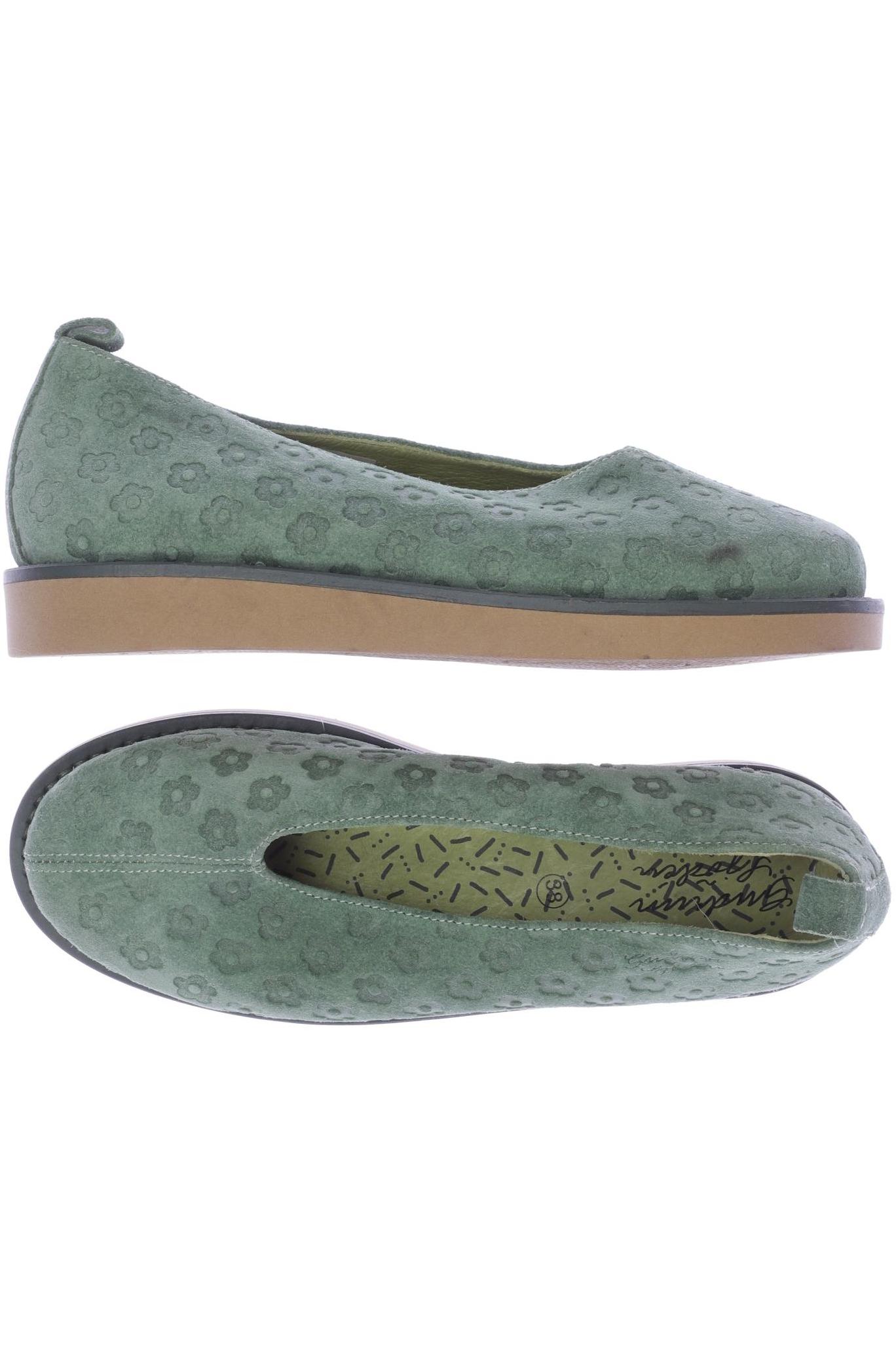 

Gudrun Sjödén Damen Halbschuh, grün, Gr. 38