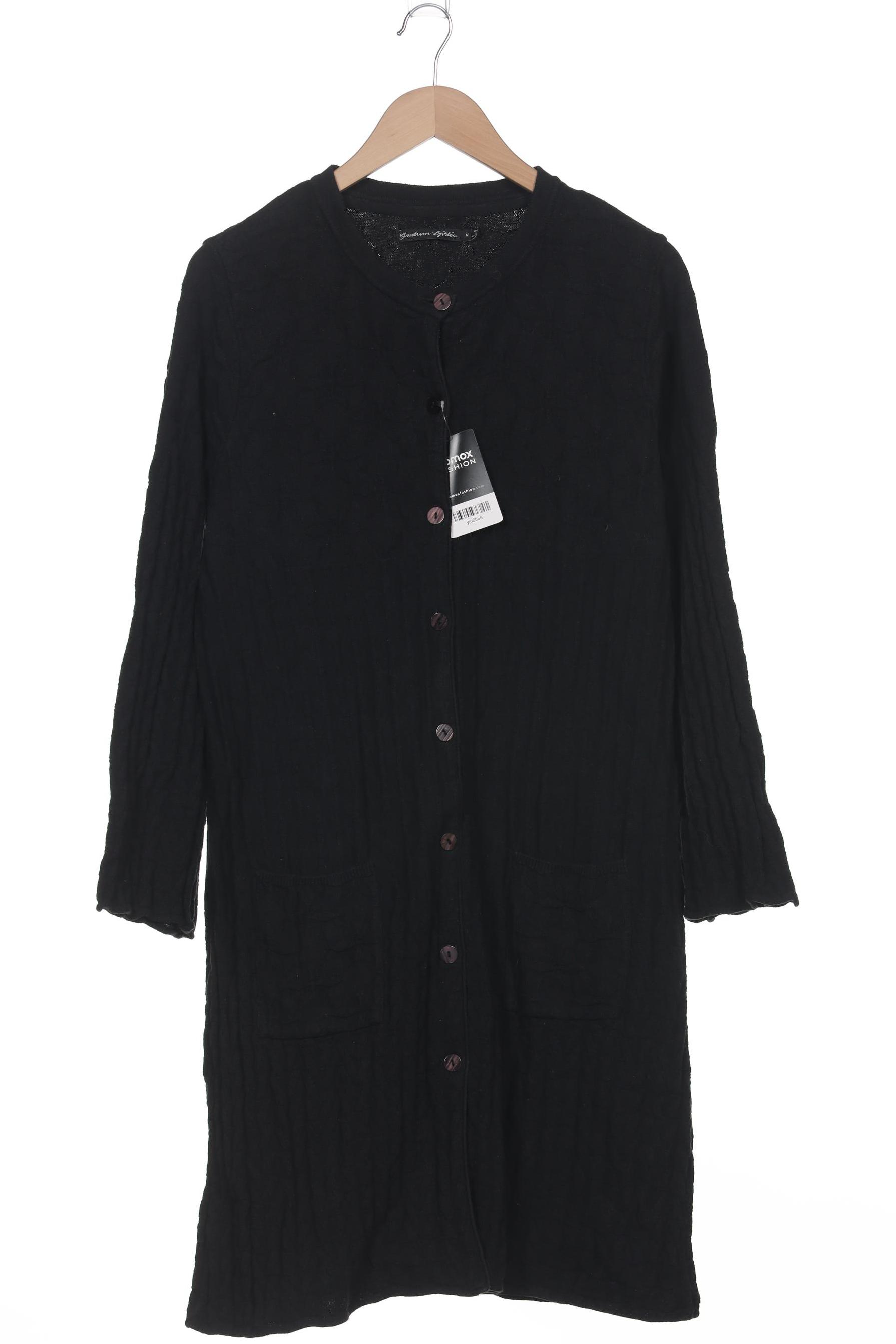 

Gudrun Sjödén Damen Strickjacke, schwarz, Gr. 38