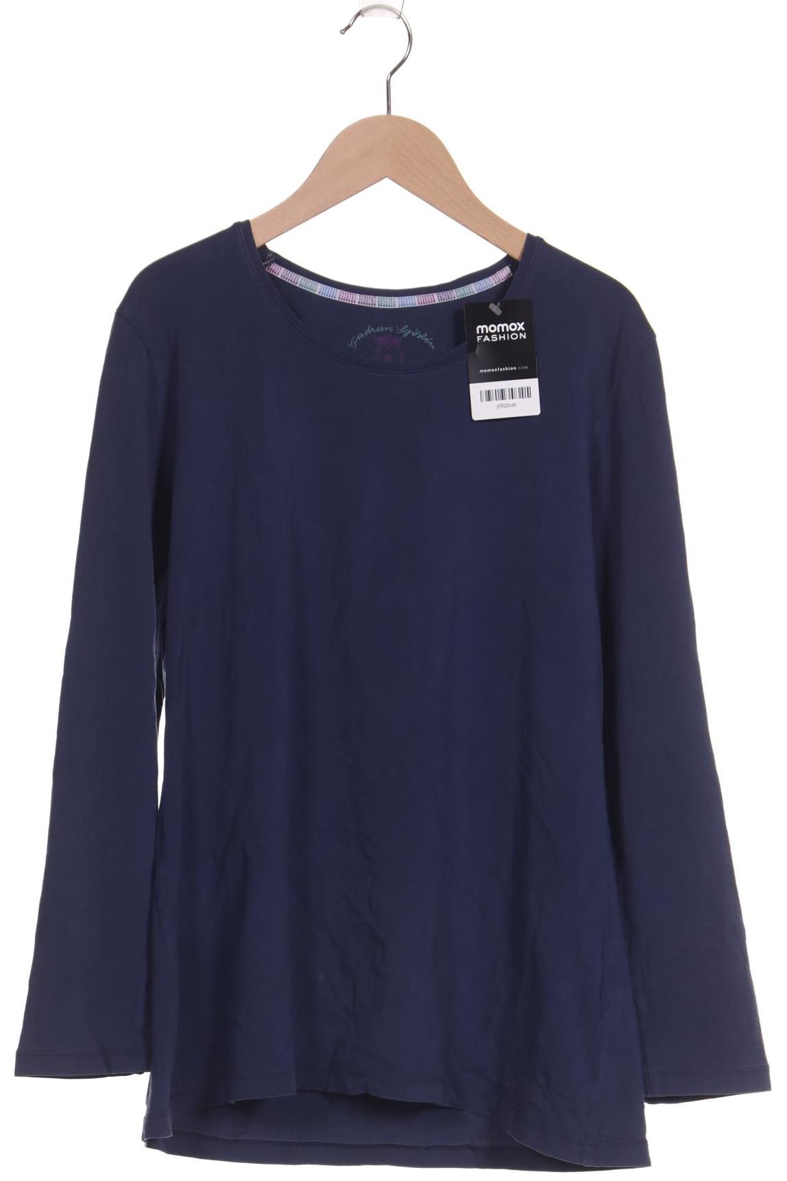 

Gudrun Sjödén Damen Langarmshirt, marineblau, Gr. 42