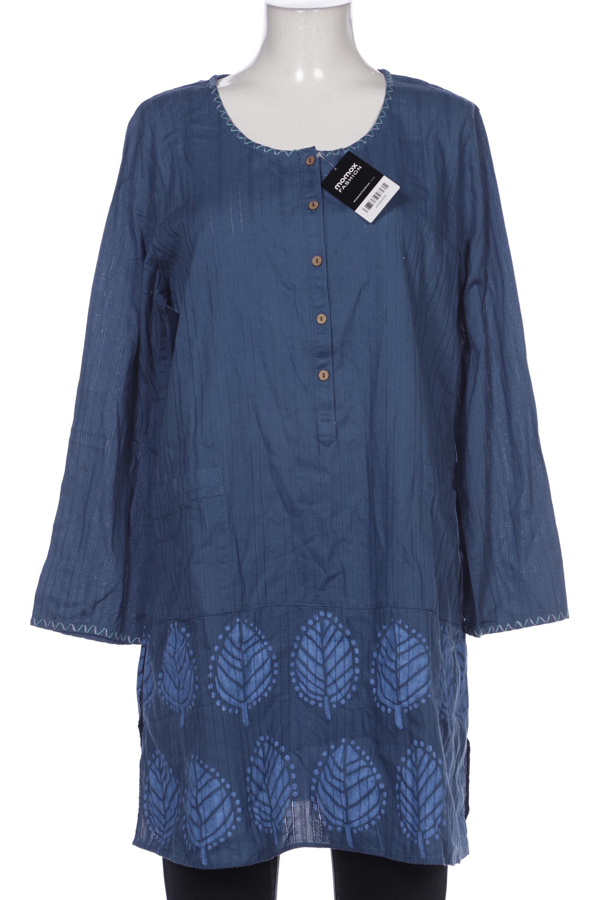 

Gudrun Sjödén Damen Bluse, blau, Gr. 42