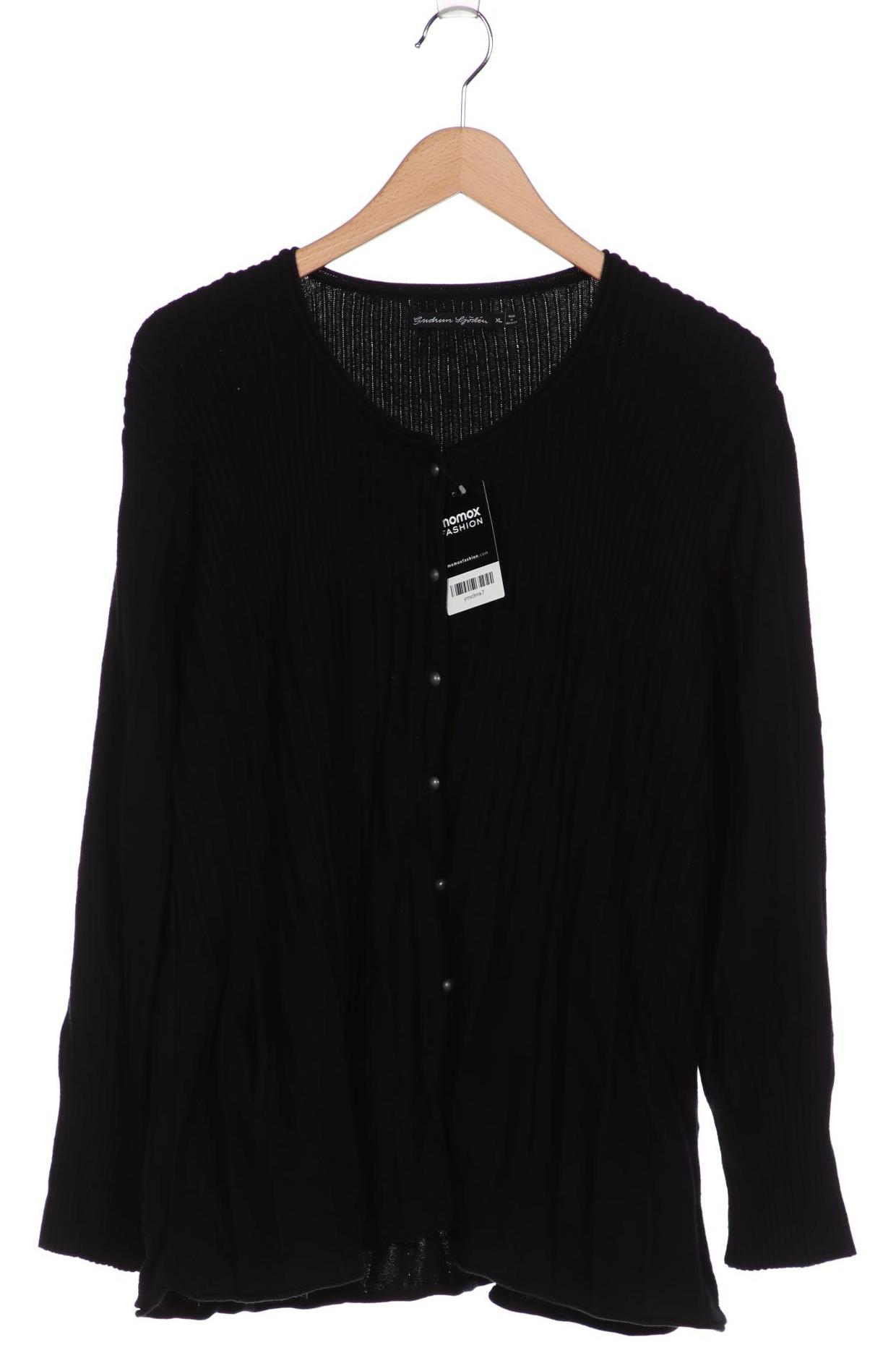 

Gudrun Sjödén Damen Strickjacke, schwarz, Gr. 44