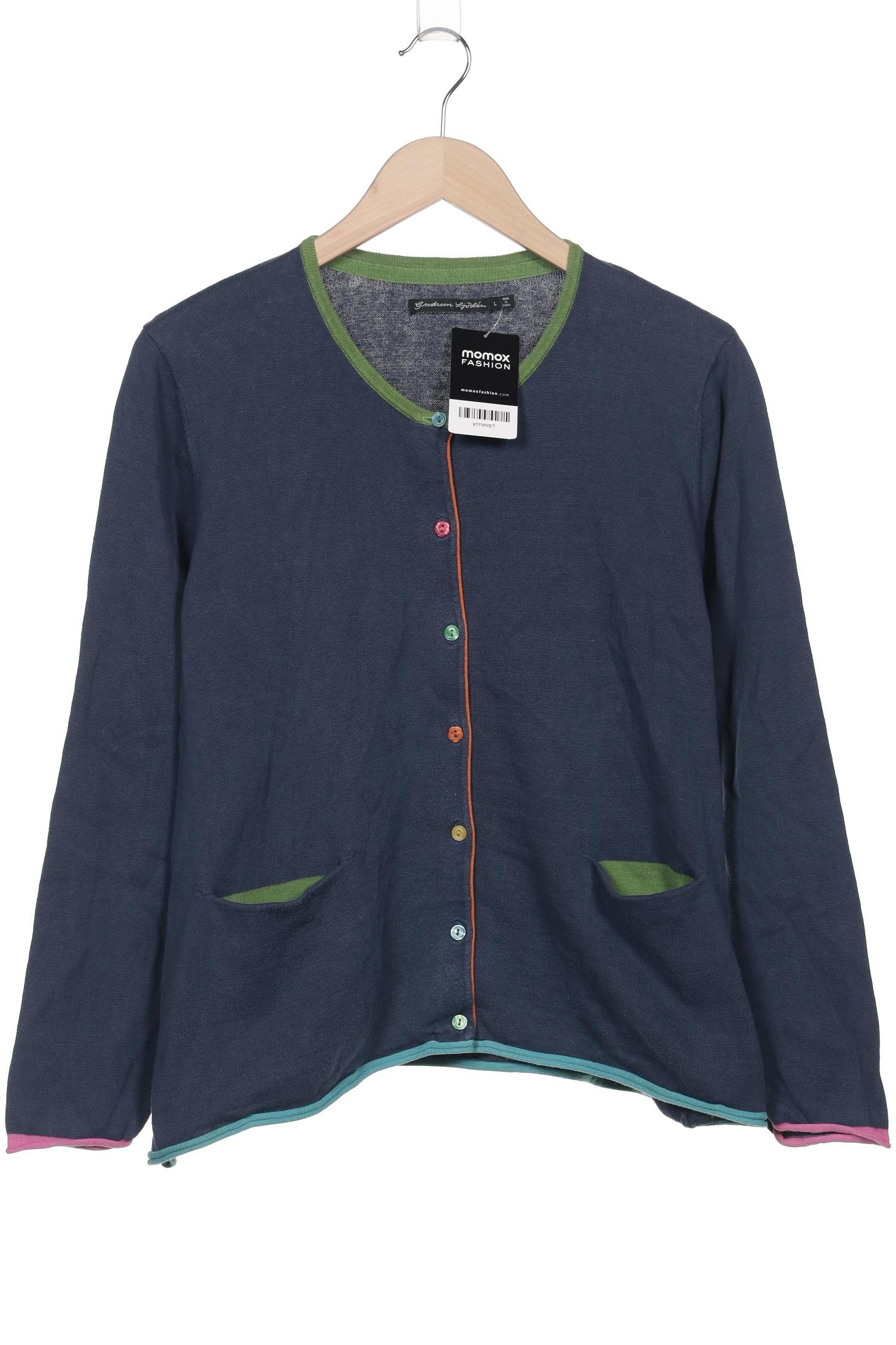 

Gudrun Sjödén Damen Strickjacke, marineblau, Gr. 42