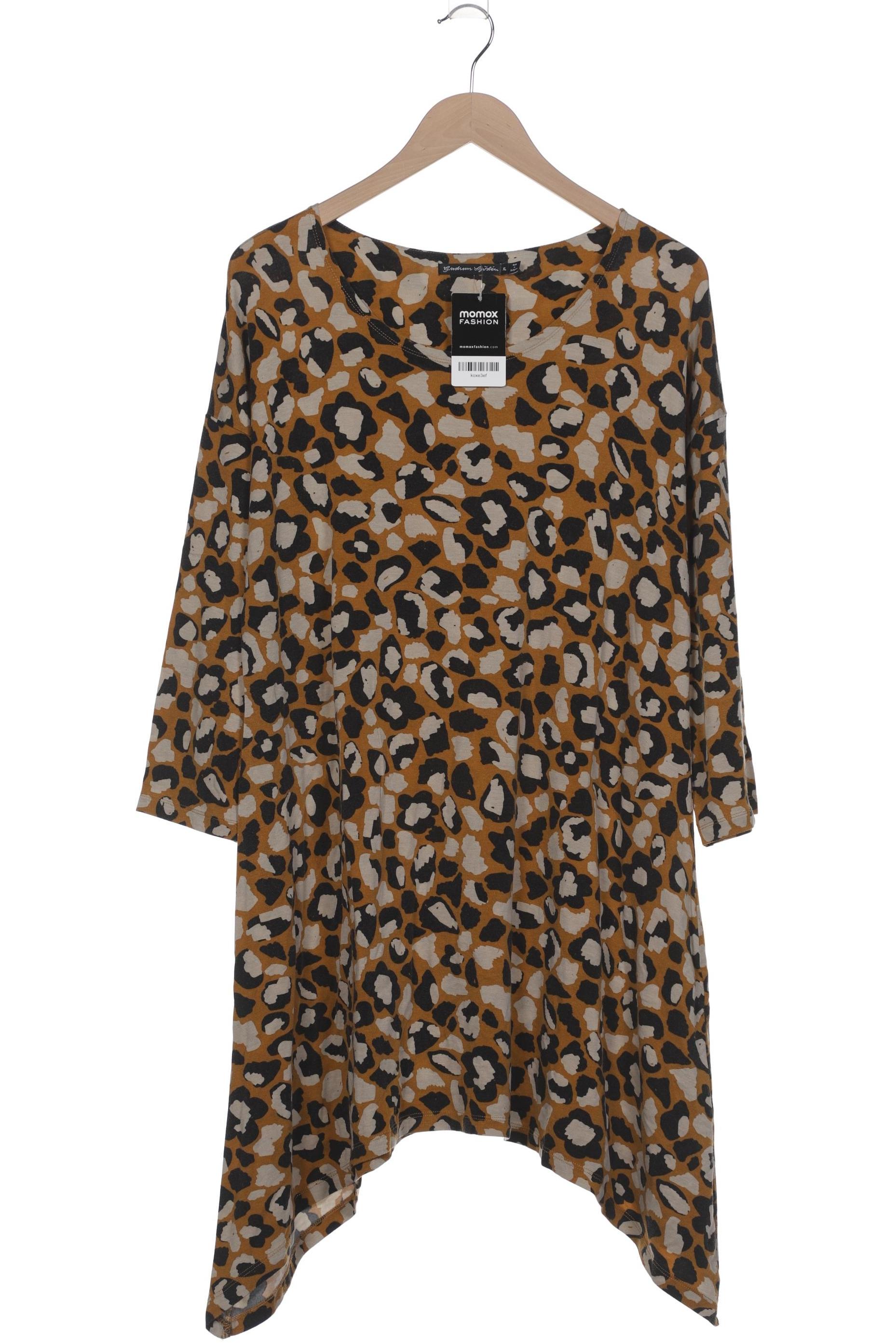 

Gudrun Sjödén Damen Langarmshirt, orange, Gr. 44