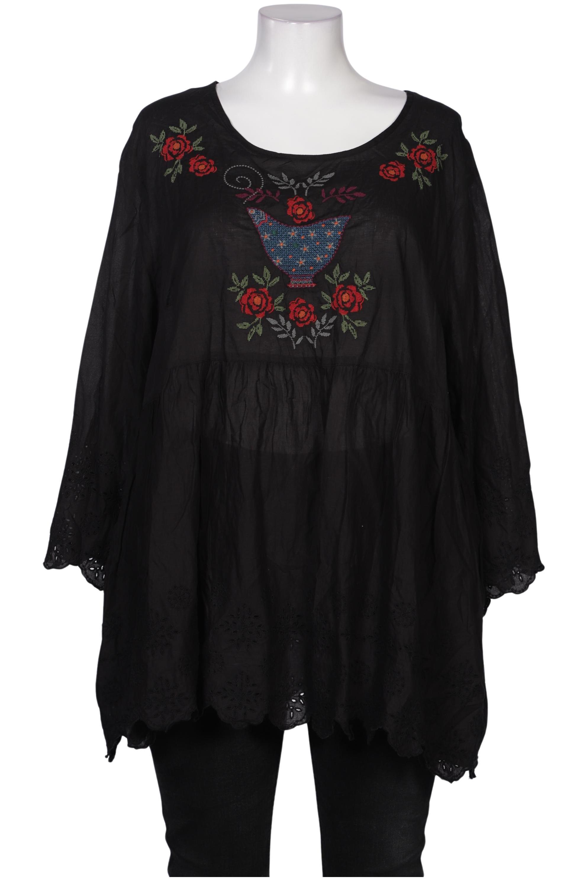 

Gudrun Sjödén Damen Bluse, schwarz, Gr. 46