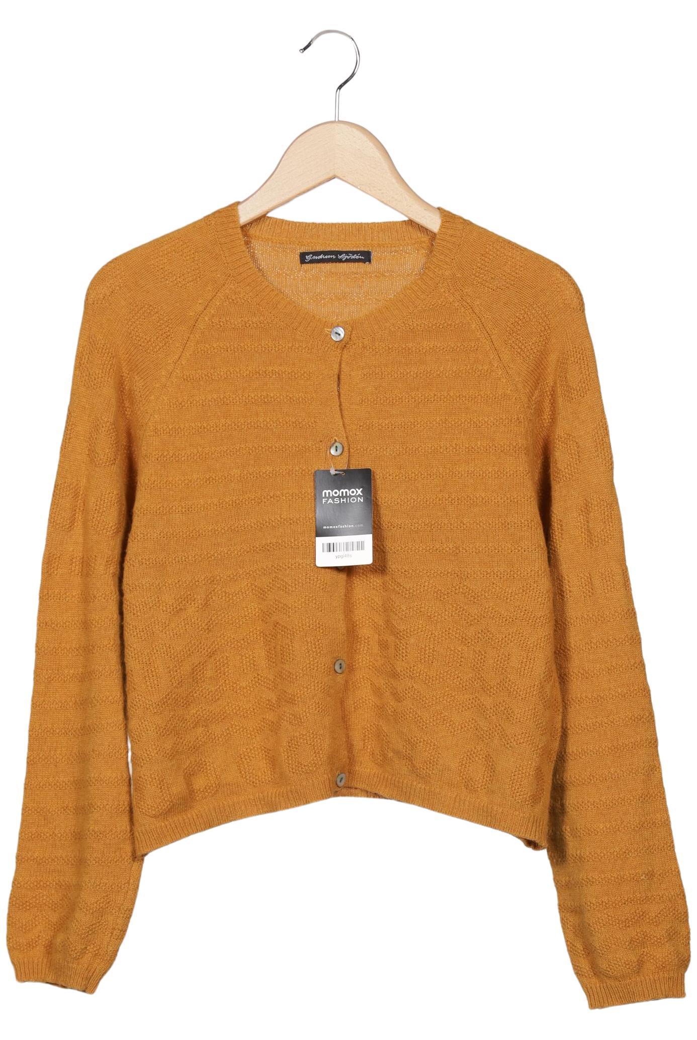 

Gudrun Sjödén Damen Strickjacke, orange, Gr. 42