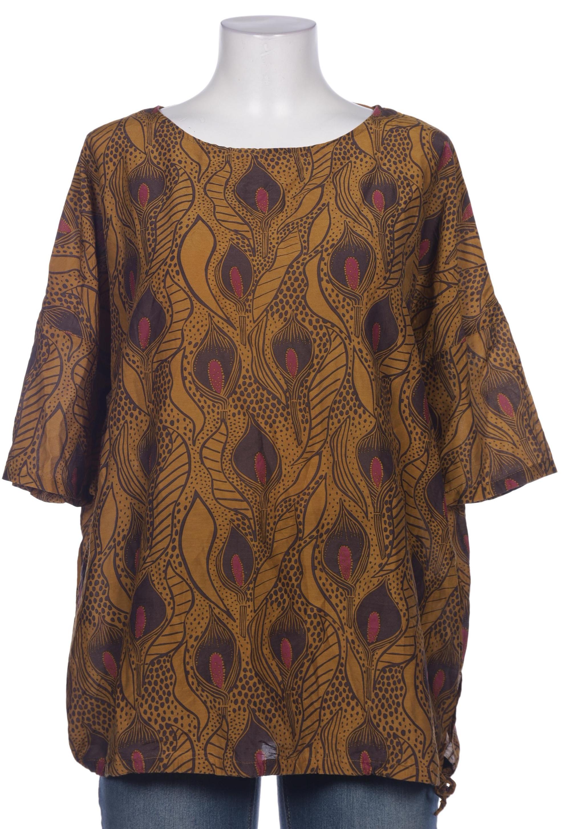 

Gudrun Sjödén Damen Bluse, braun, Gr. 36