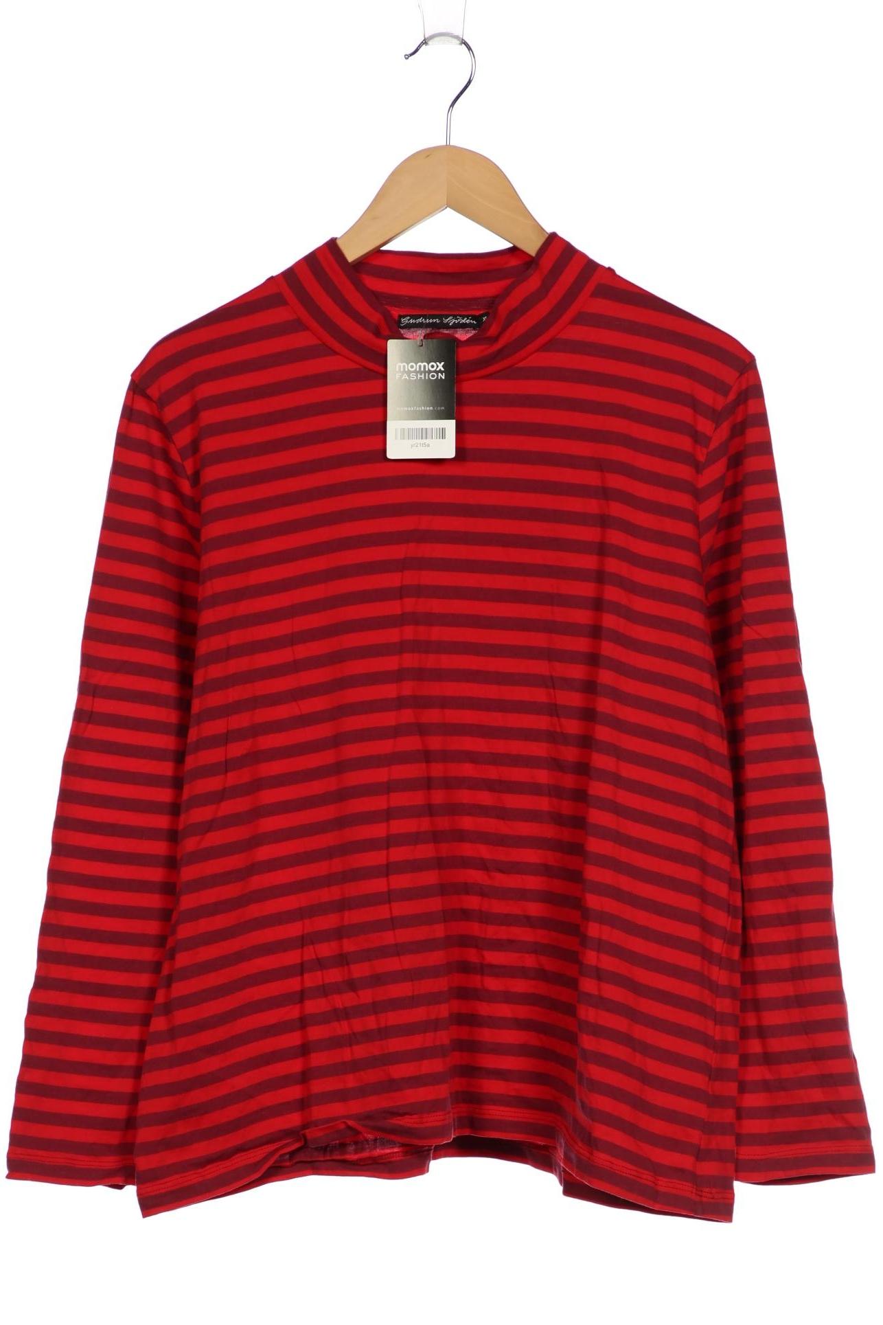 

Gudrun Sjödén Damen Langarmshirt, rot, Gr. 44