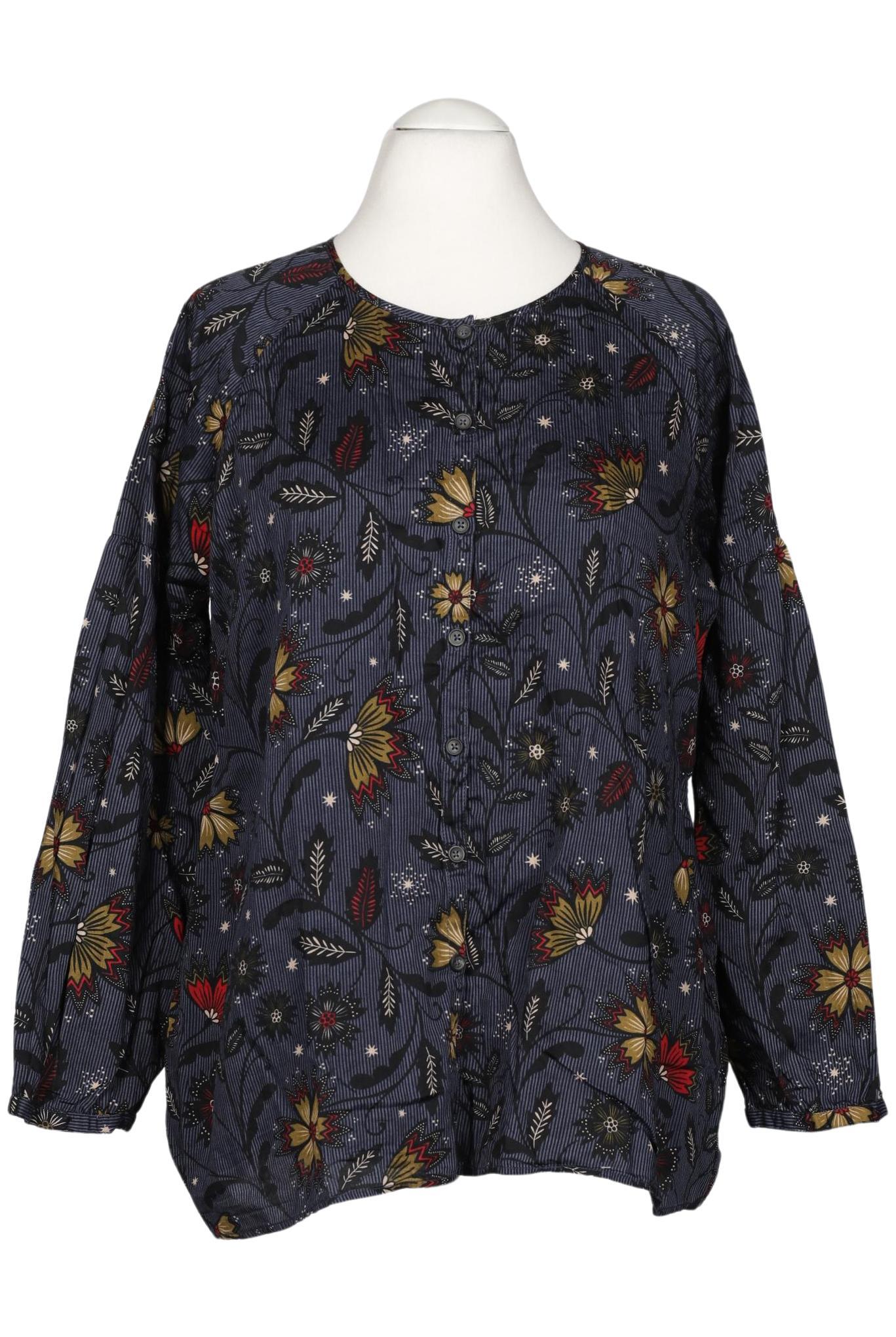 

Gudrun Sjödén Damen Bluse, marineblau, Gr. 42