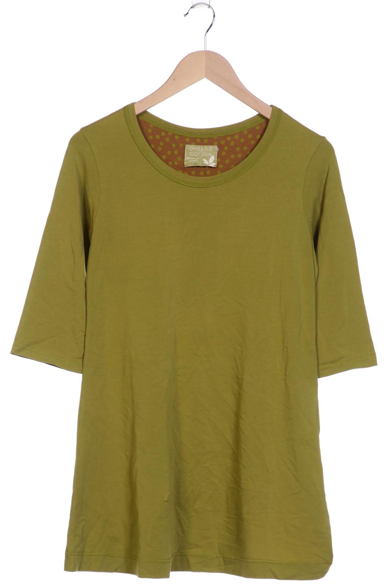 

Gudrun Sjödén Damen Langarmshirt, grün, Gr. 38