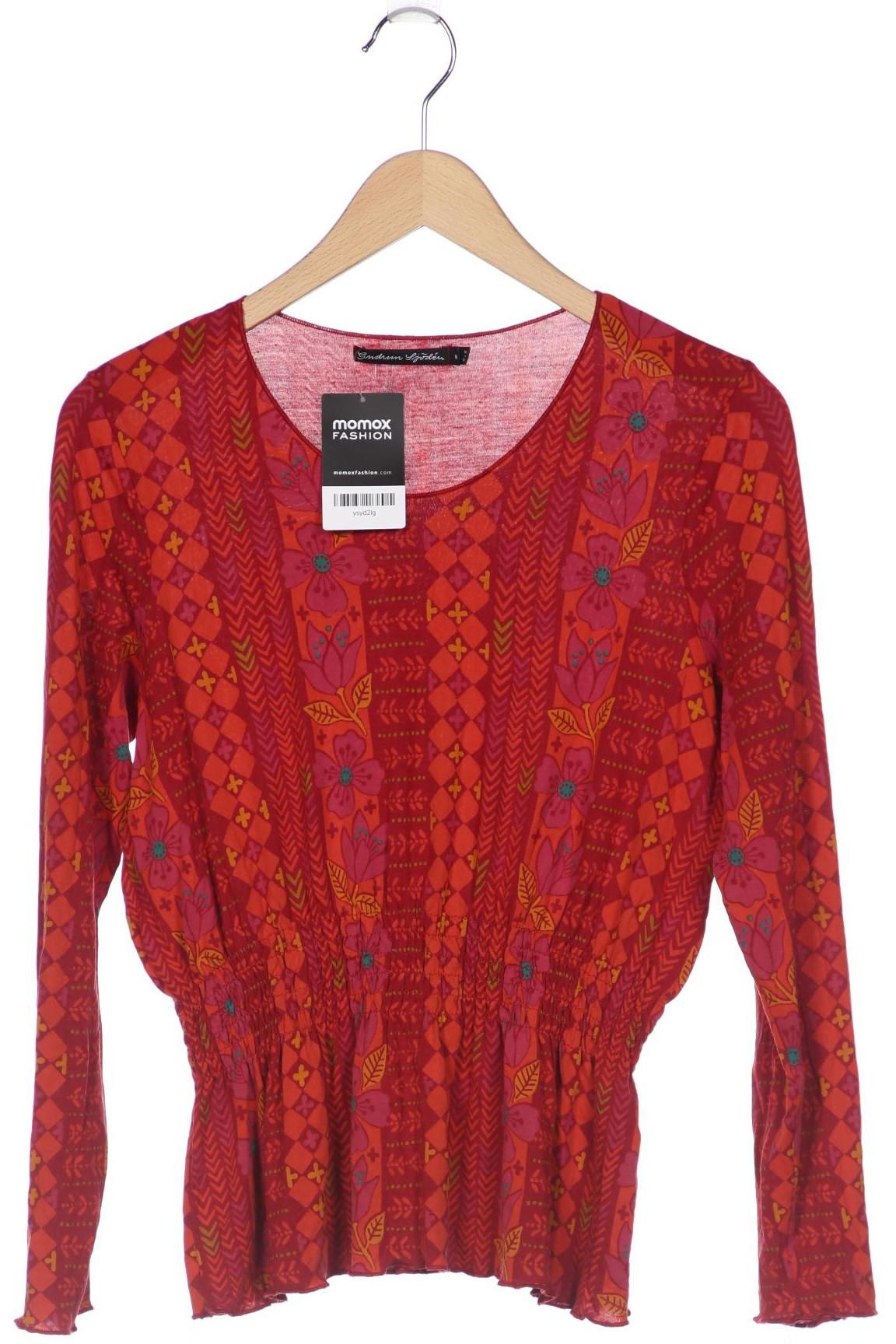 

Gudrun Sjödén Damen Langarmshirt, rot, Gr. 38