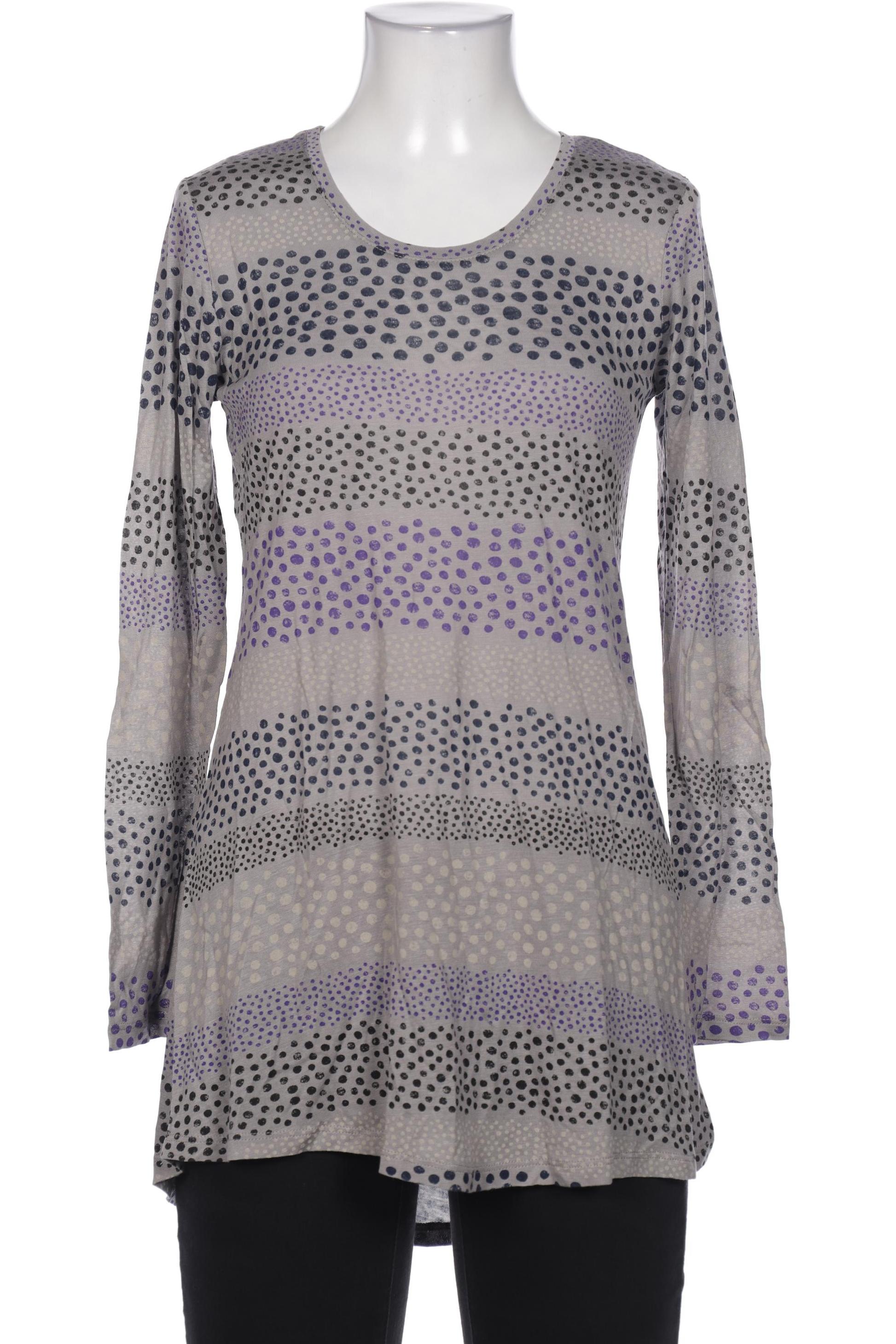 

Gudrun Sjödén Damen Langarmshirt, grau, Gr. 36