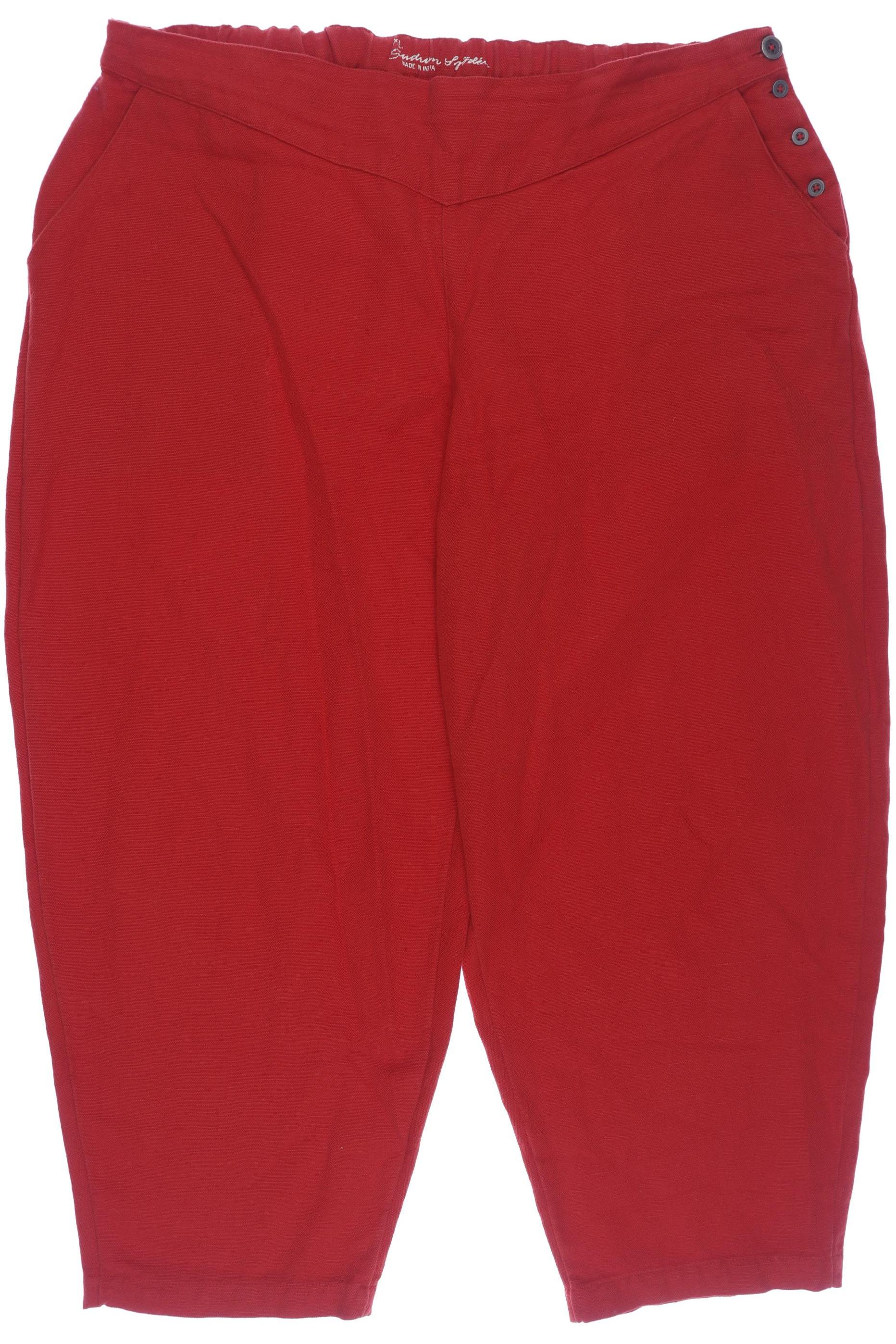 

Gudrun Sjödén Damen Stoffhose, rot, Gr. 36