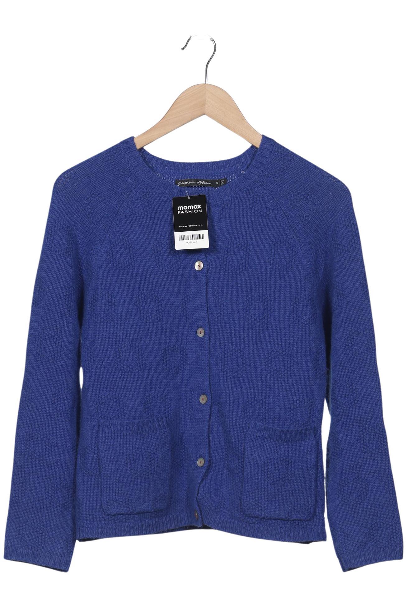 

Gudrun Sjödén Damen Strickjacke, blau, Gr. 36