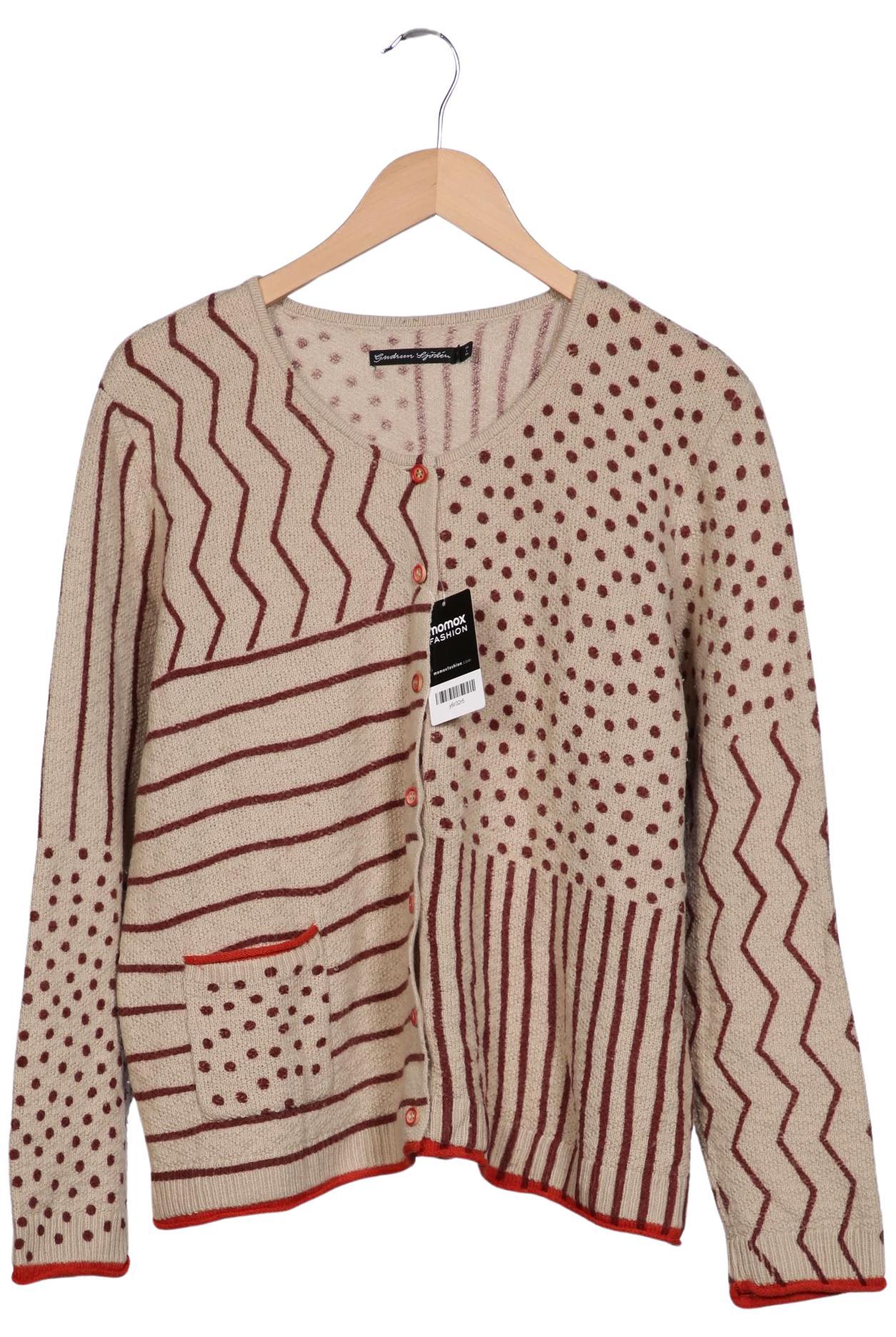 

Gudrun Sjödén Damen Strickjacke, braun, Gr. 44