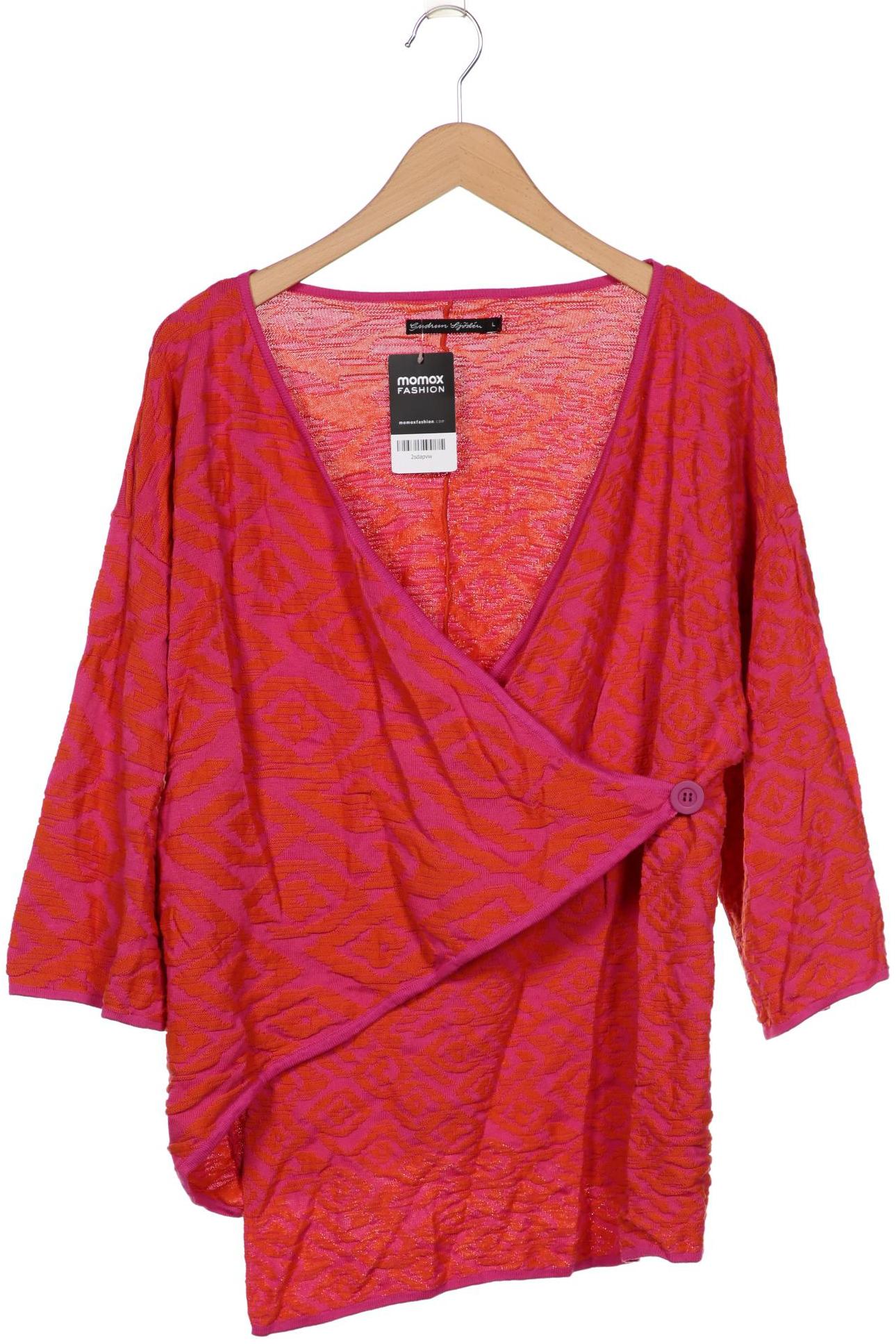

Gudrun Sjödén Damen Strickjacke, orange, Gr. 42