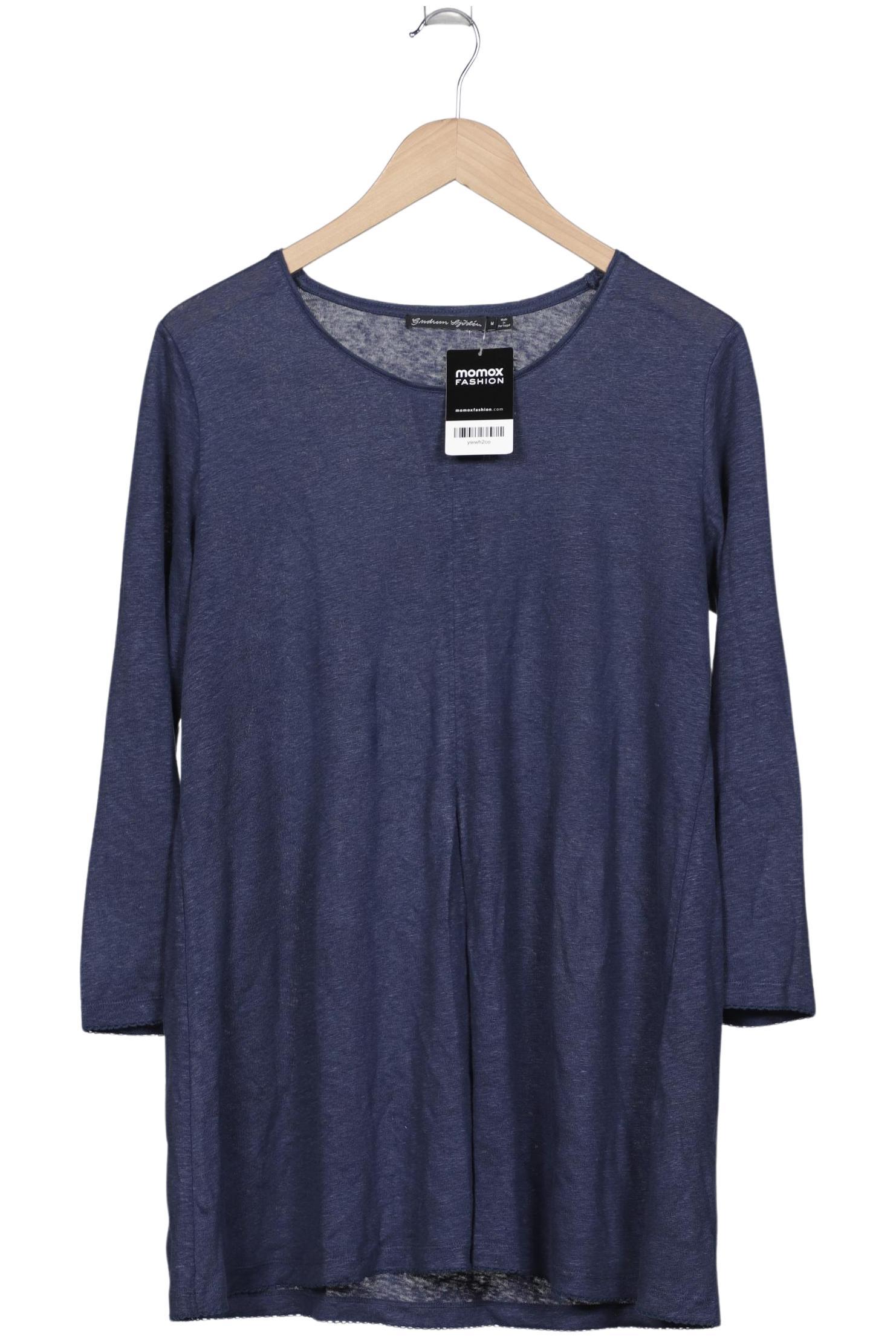 

Gudrun Sjödén Damen Langarmshirt, marineblau, Gr. 38