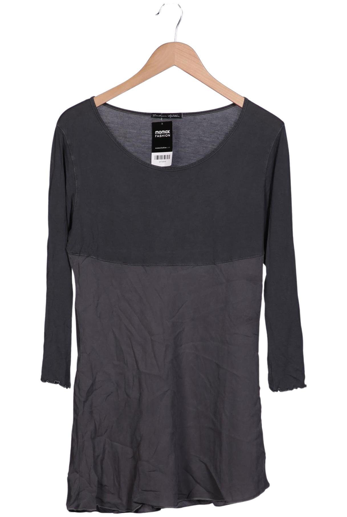 

Gudrun Sjödén Damen Langarmshirt, grau, Gr. 36