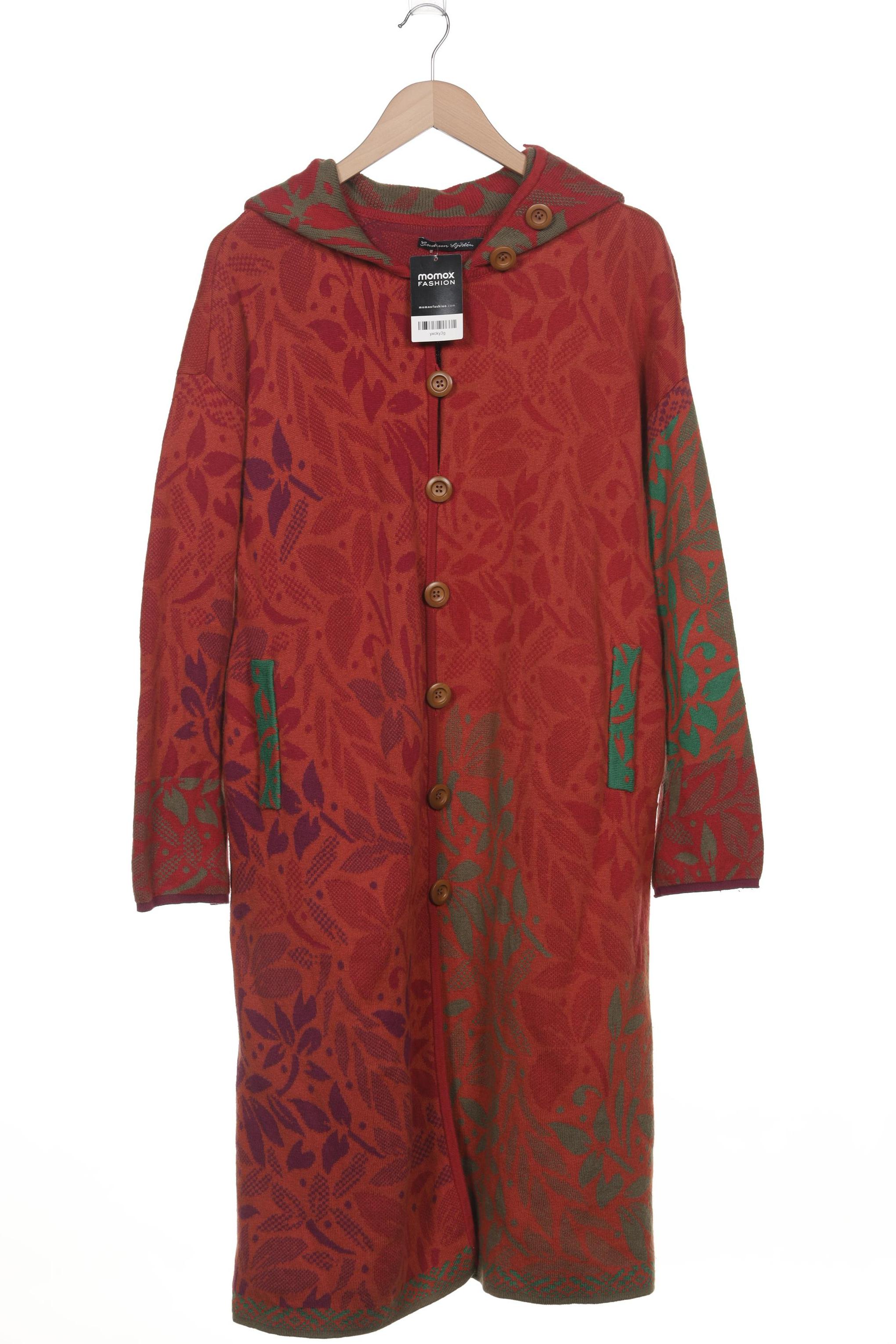 

Gudrun Sjödén Damen Strickjacke, orange, Gr. 38