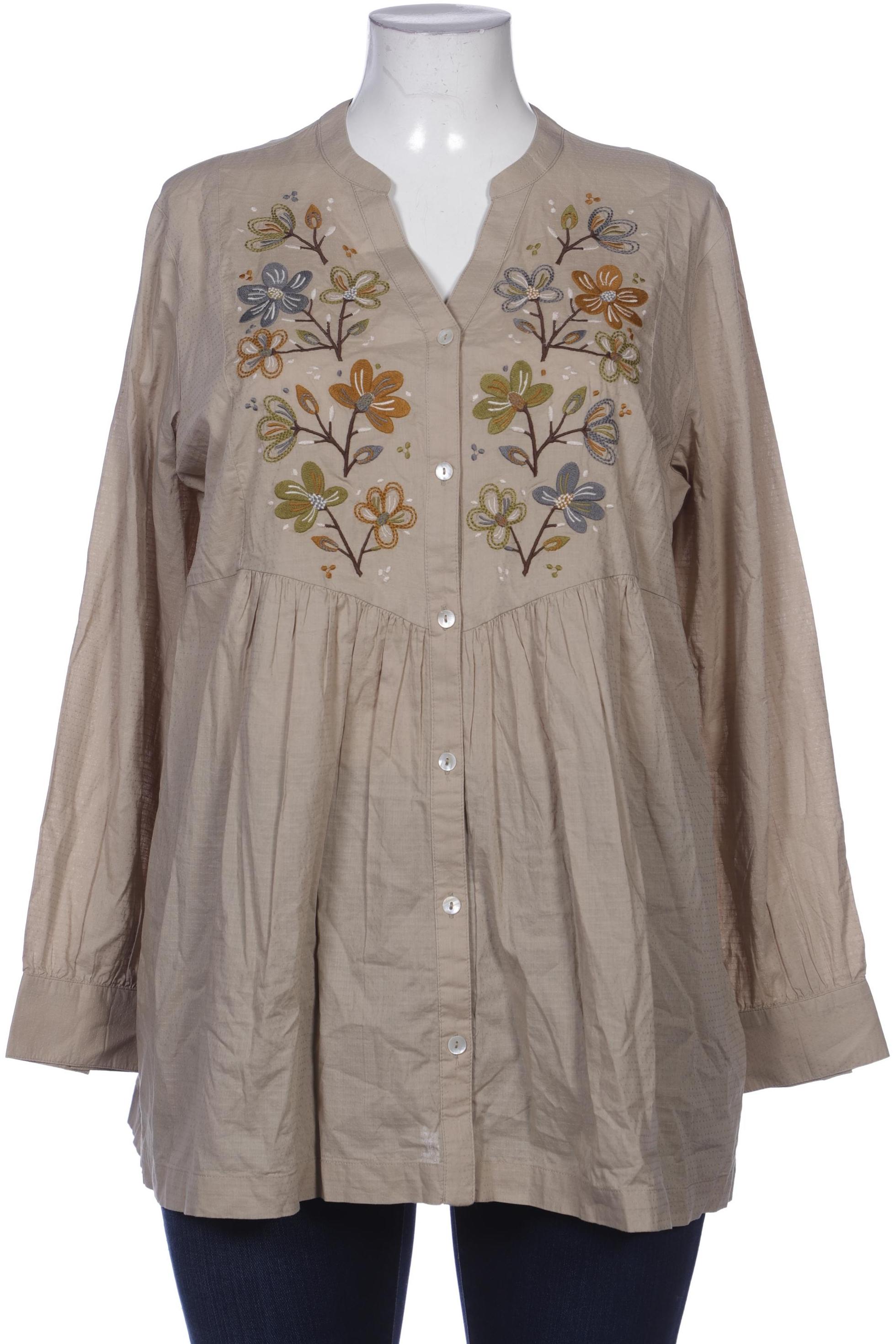 

Gudrun Sjödén Damen Bluse, beige, Gr. 42