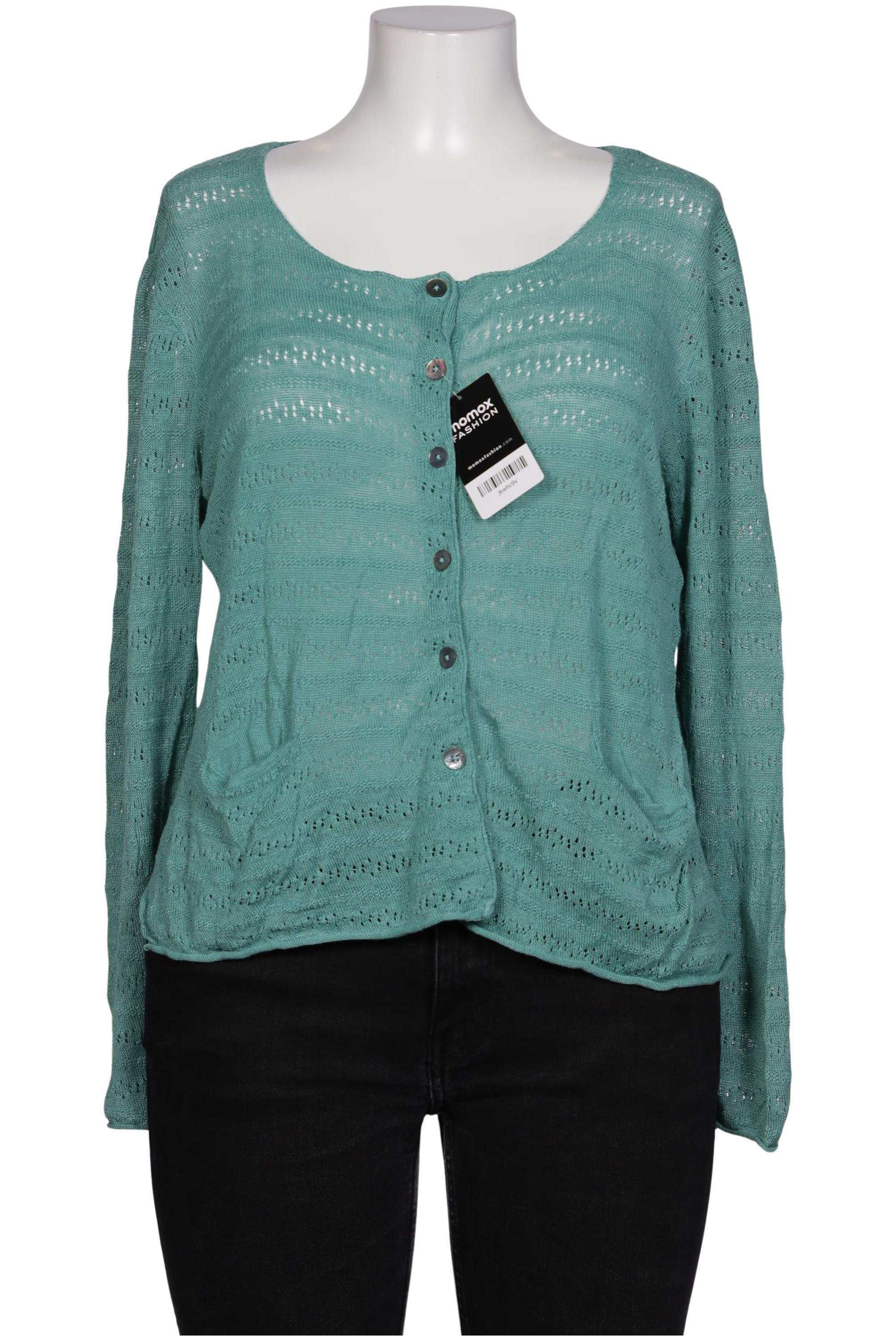 

Gudrun Sjödén Damen Strickjacke, türkis, Gr. 42