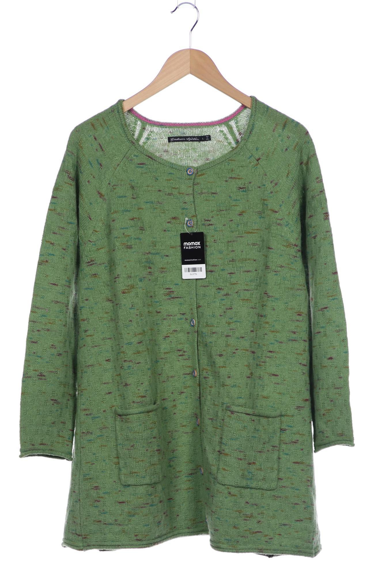 

Gudrun Sjödén Damen Strickjacke, grün, Gr. 42