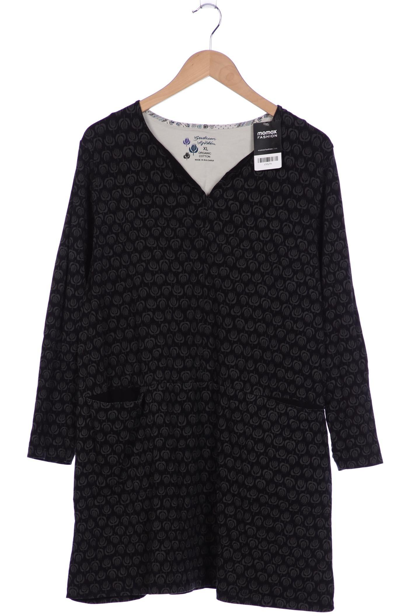

Gudrun Sjödén Damen Langarmshirt, schwarz, Gr. 44
