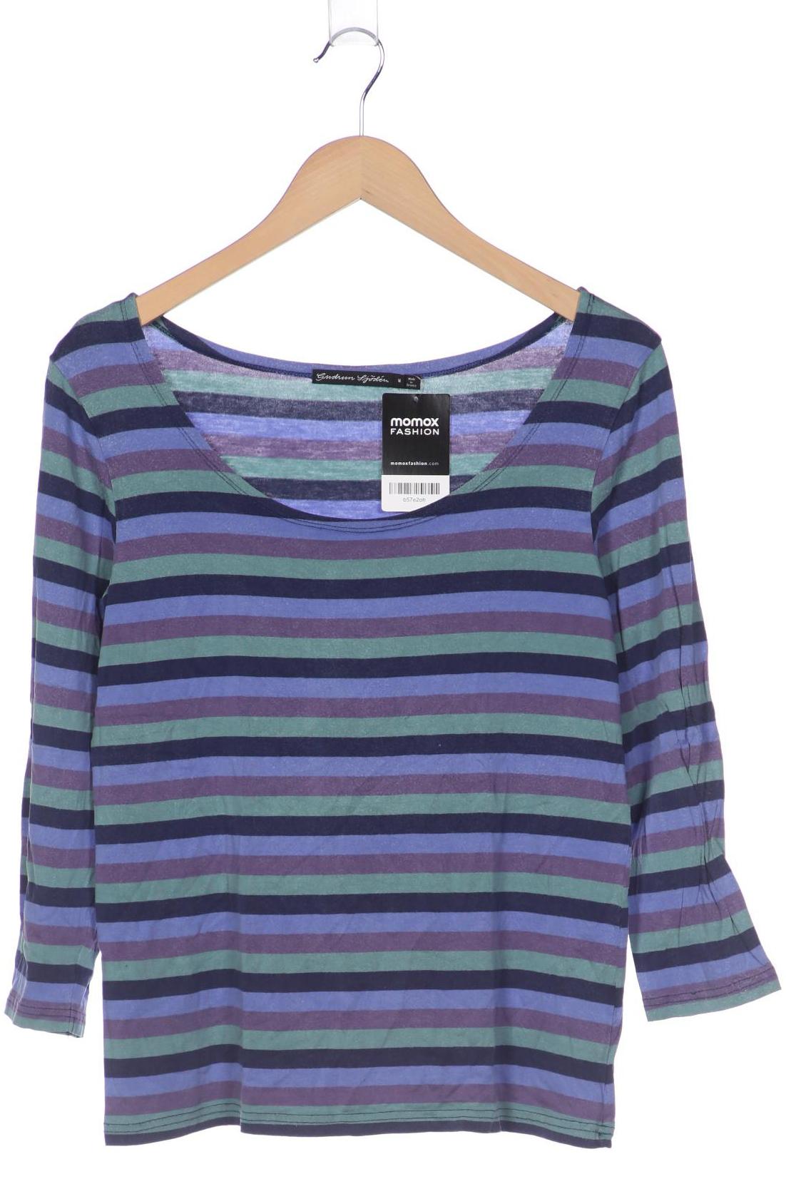 

Gudrun Sjödén Damen Langarmshirt, blau, Gr. 38