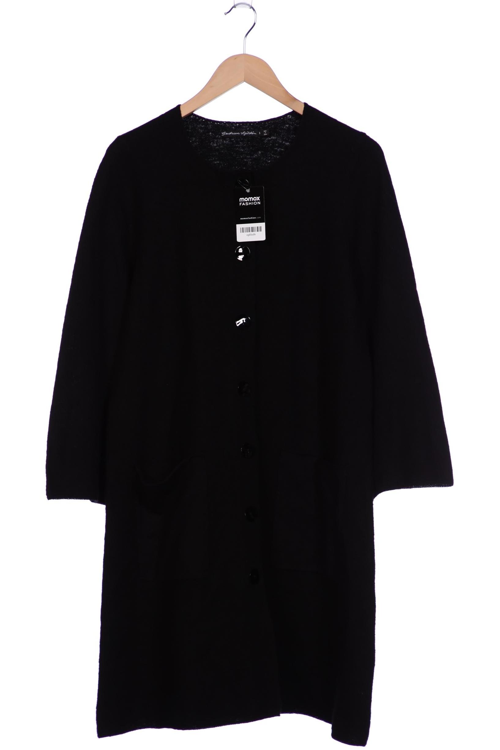 

Gudrun Sjödén Damen Strickjacke, schwarz, Gr. 36