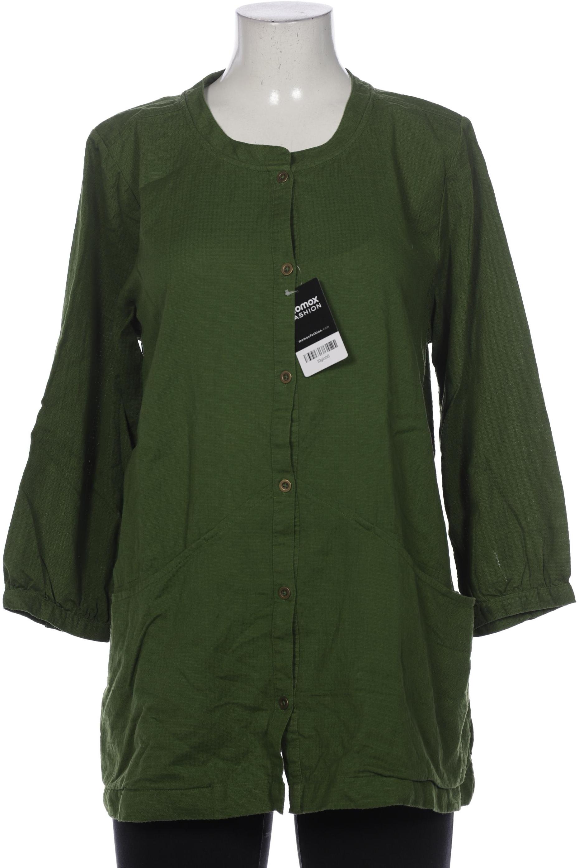 

Gudrun Sjödén Damen Bluse, grün, Gr. 42