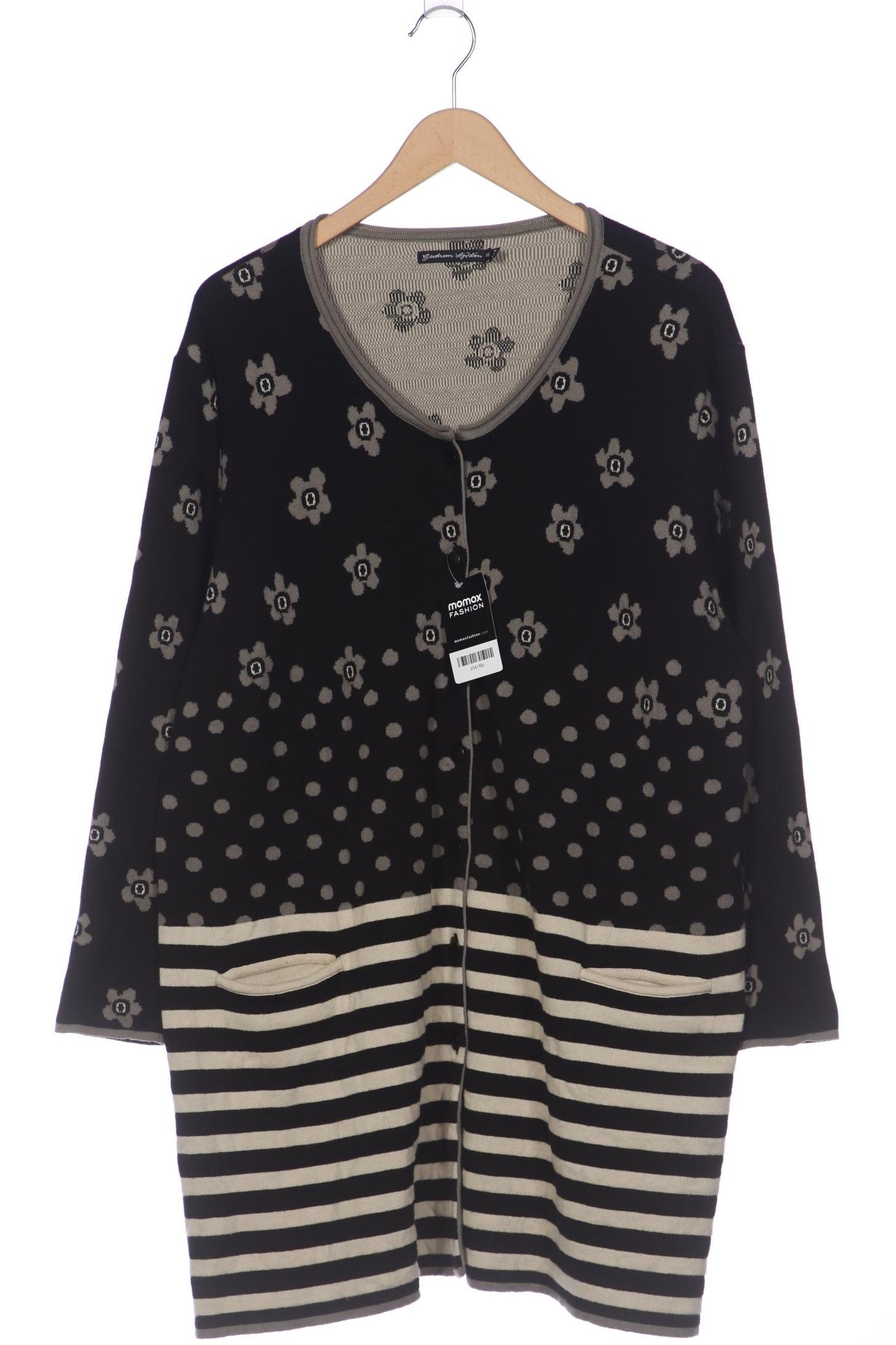 

Gudrun Sjödén Damen Strickjacke, schwarz, Gr. 46