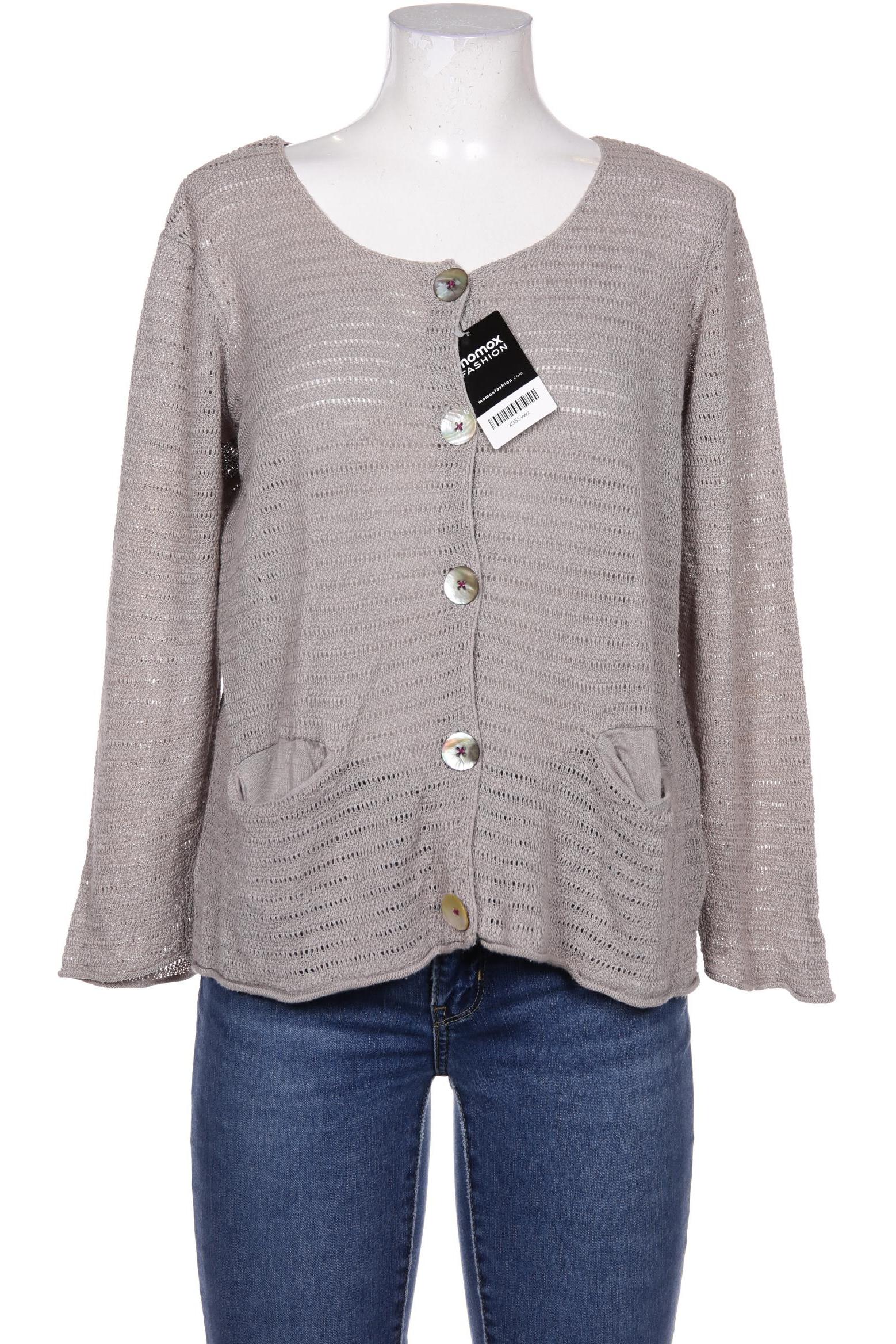 

Gudrun Sjödén Damen Strickjacke, grau, Gr. 38