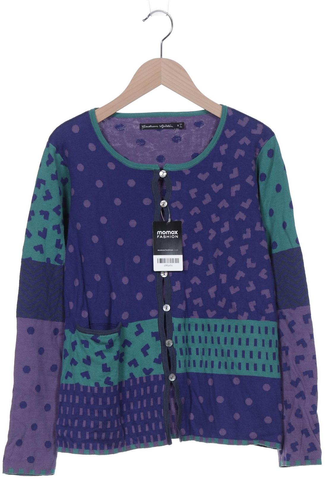 

Gudrun Sjödén Damen Strickjacke, blau, Gr. 36