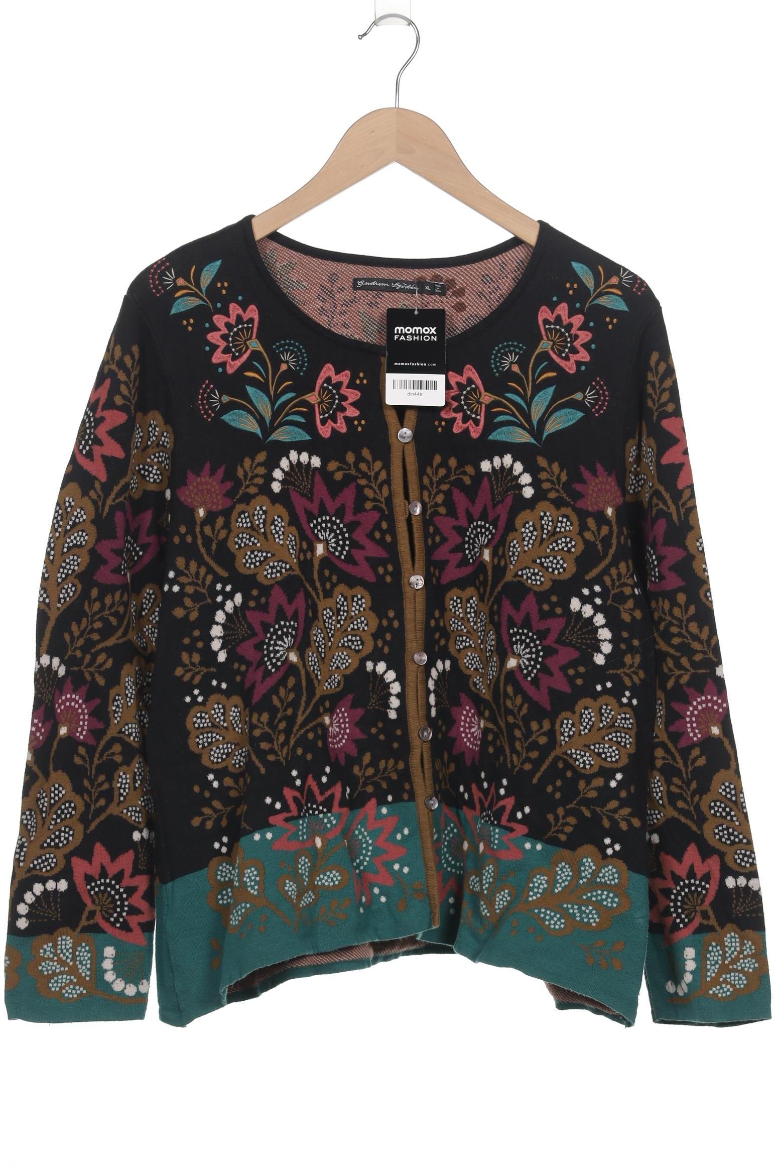 

Gudrun Sjödén Damen Strickjacke, schwarz, Gr. 44