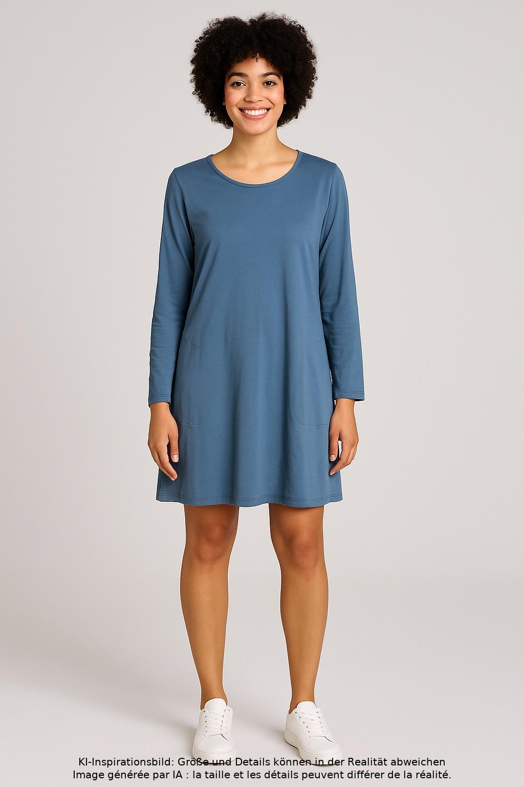 

Gudrun Sjödén Damen Kleid, blau, Gr. 38