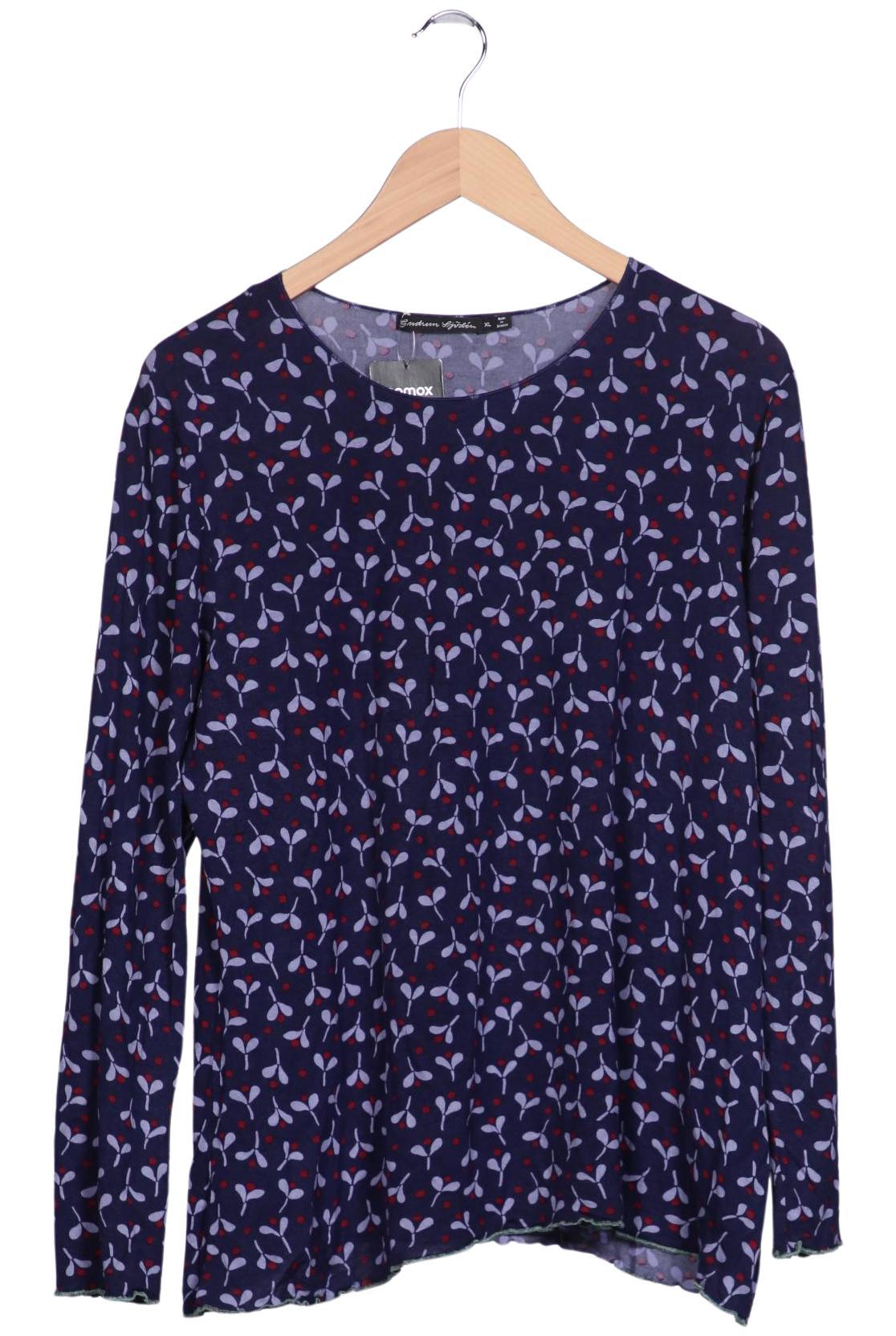 

Gudrun Sjödén Damen Langarmshirt, marineblau, Gr. 44