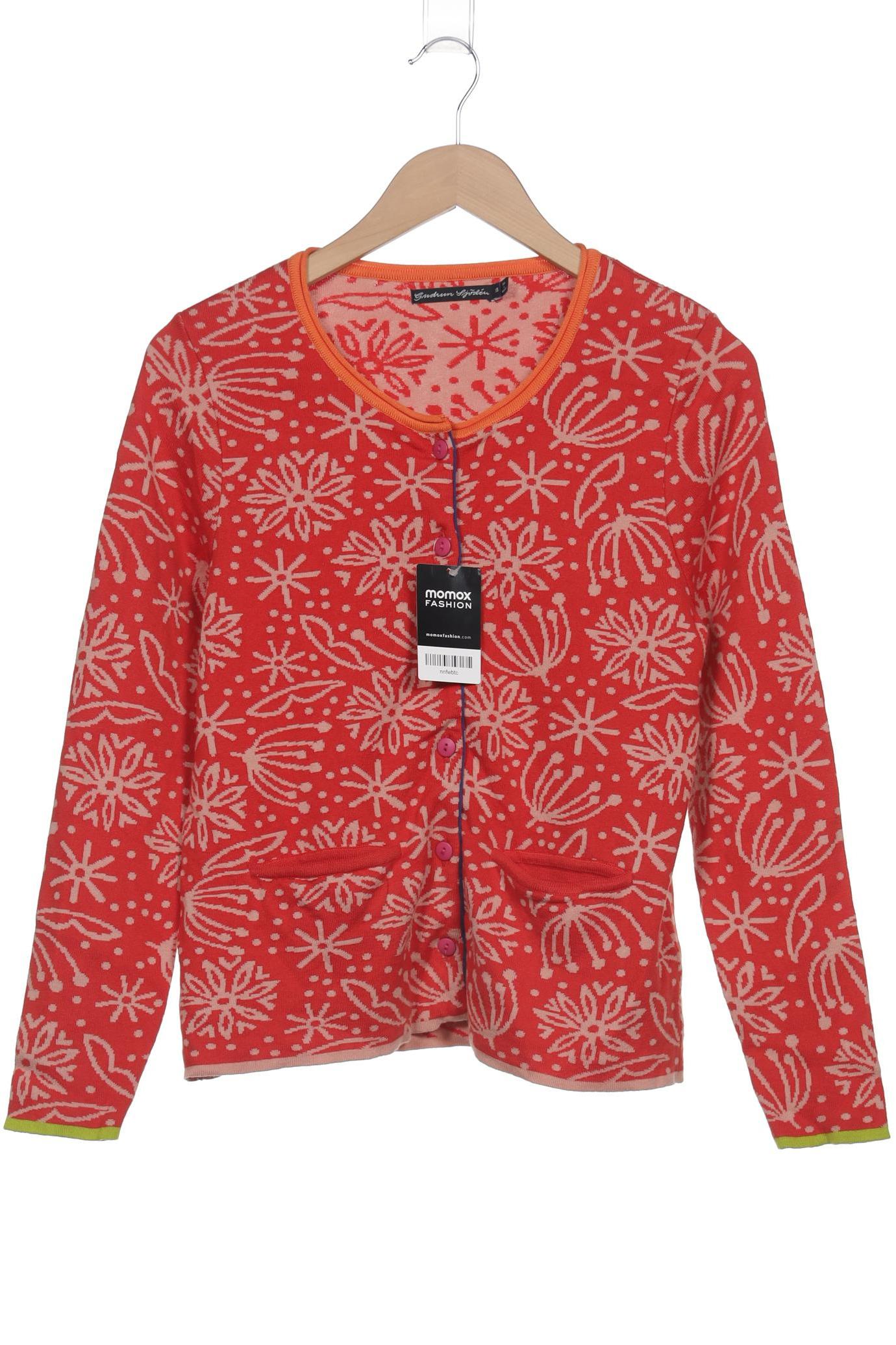 

Gudrun Sjödén Damen Strickjacke, rot, Gr. 34