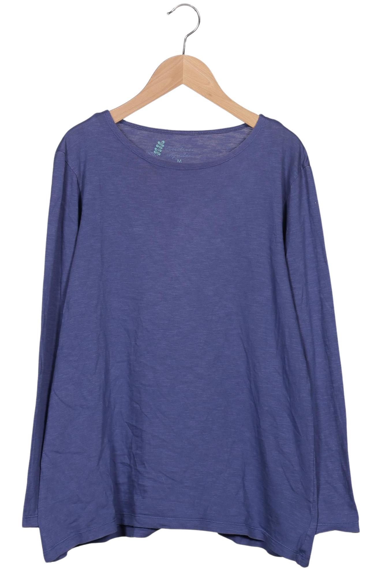 

Gudrun Sjödén Damen Langarmshirt, blau, Gr. 38