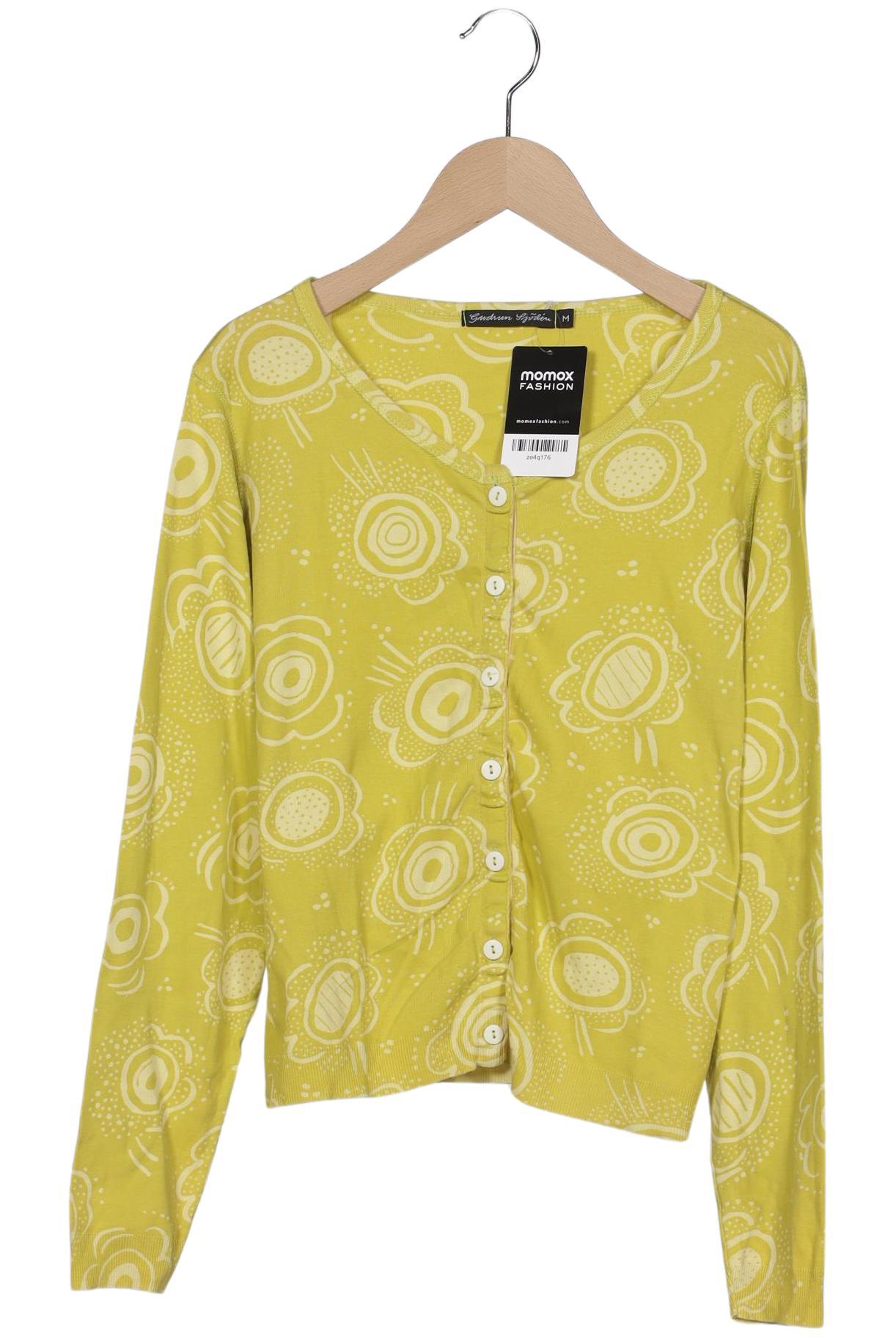 

Gudrun Sjödén Damen Strickjacke, gelb, Gr. 38