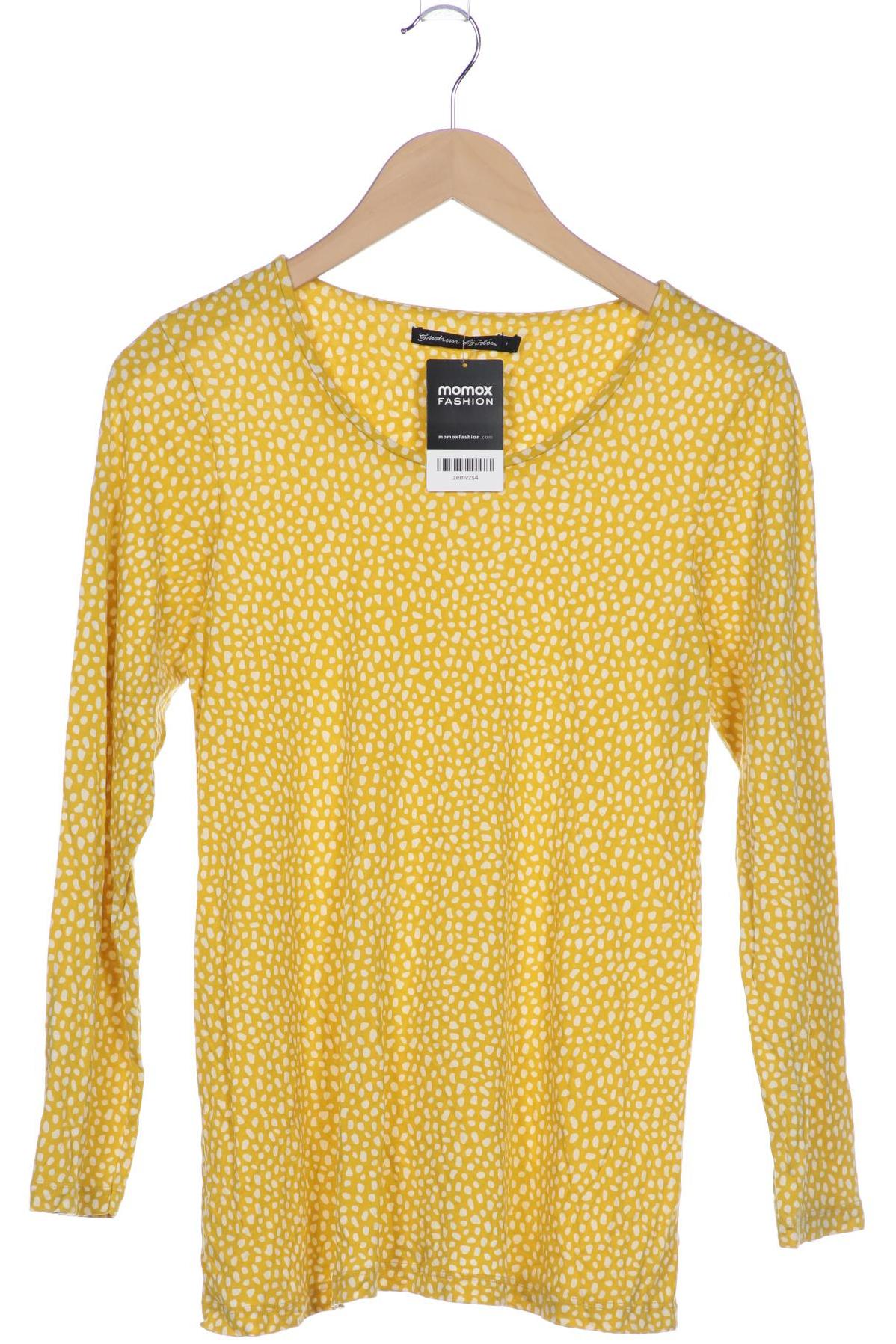 

Gudrun Sjödén Damen Langarmshirt, gelb, Gr. 38