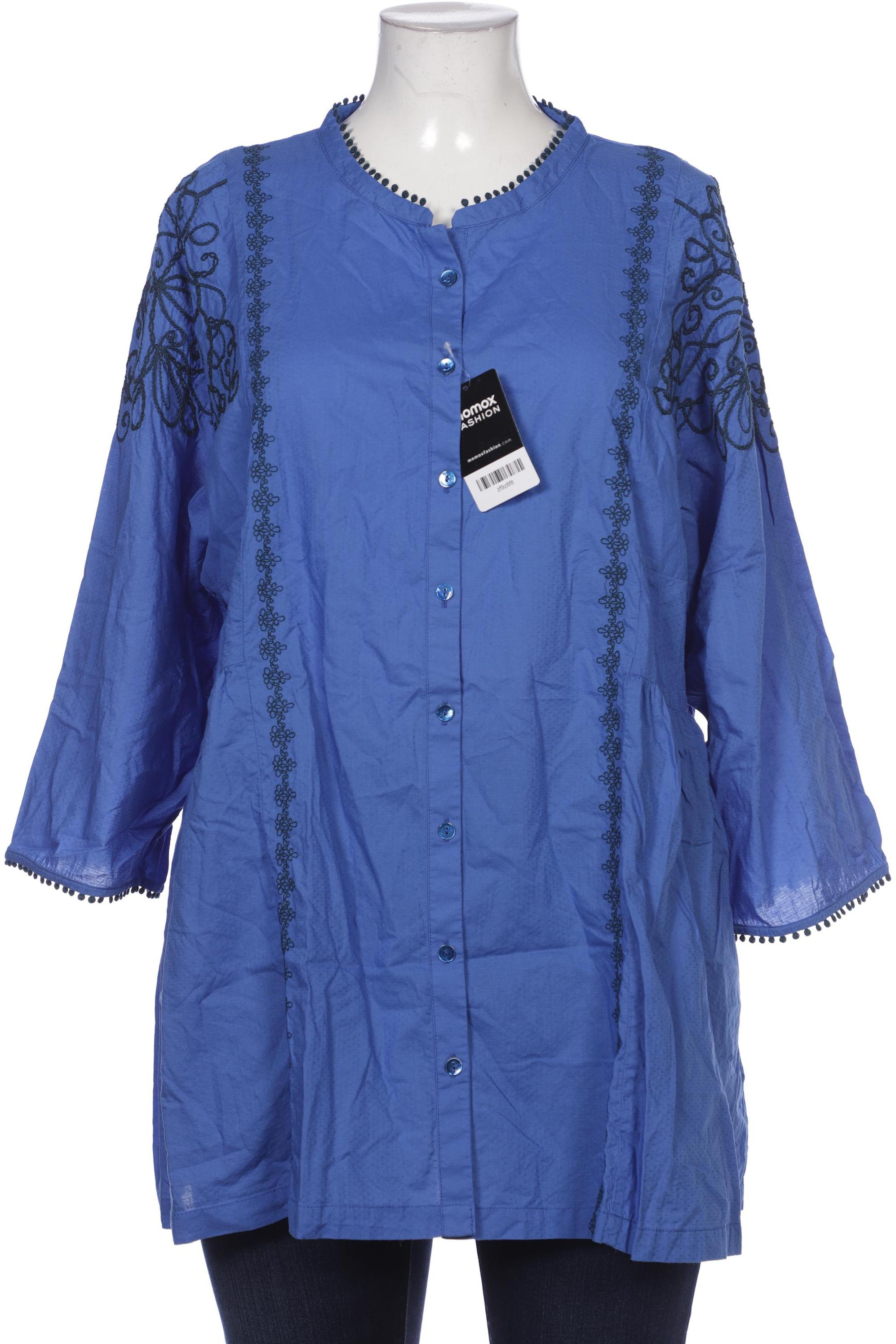 

Gudrun Sjödén Damen Bluse, blau, Gr. 44