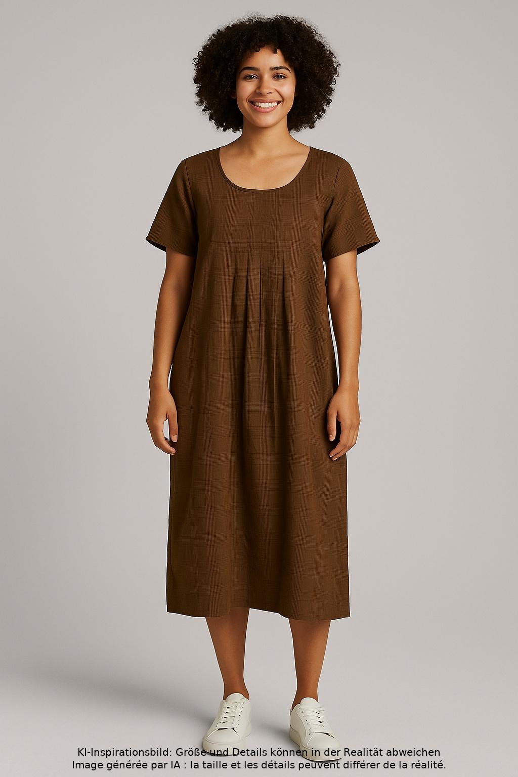 

Gudrun Sjödén Damen Kleid, braun, Gr. 36