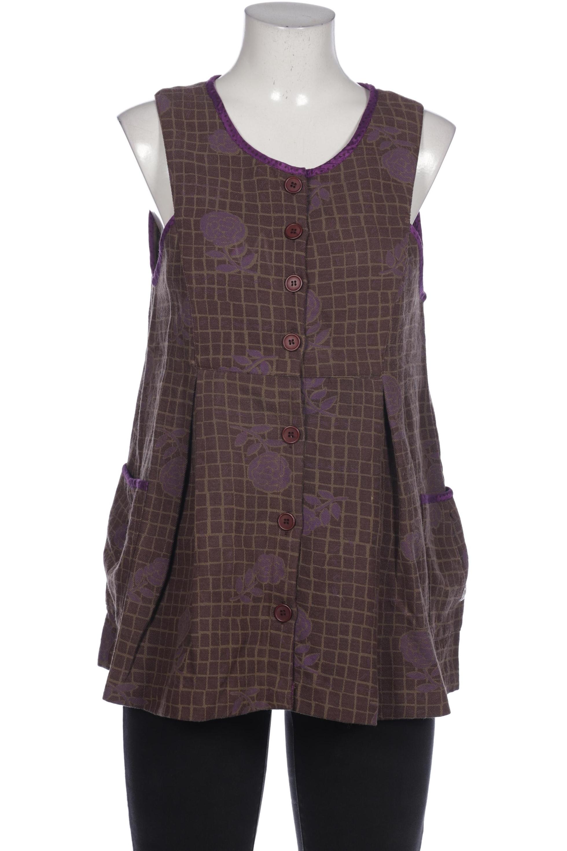 

Gudrun Sjödén Damen Bluse, braun, Gr. 38