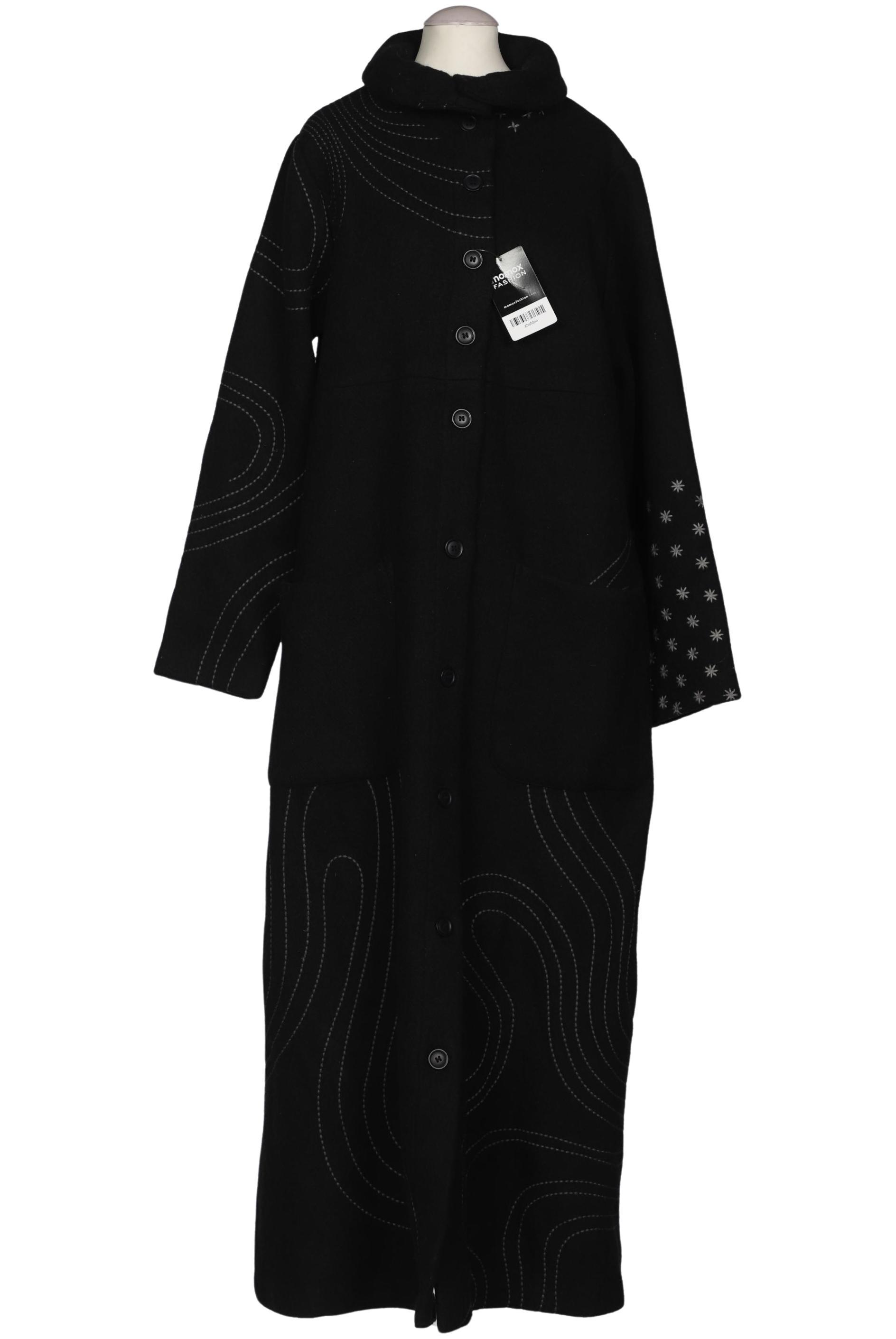 

Gudrun Sjödén Damen Mantel, schwarz, Gr. 38