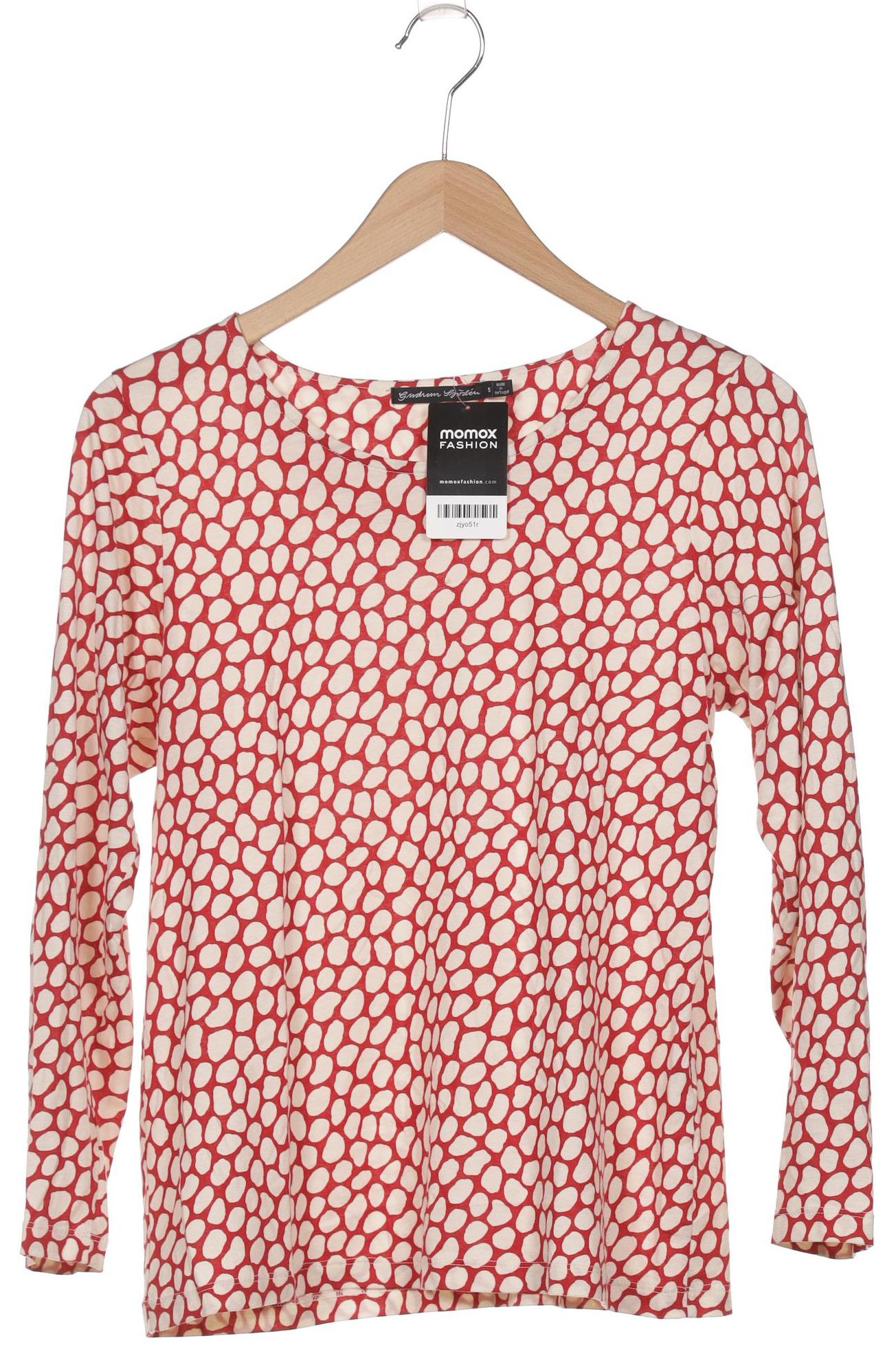 

Gudrun Sjödén Damen Langarmshirt, rot, Gr. 36