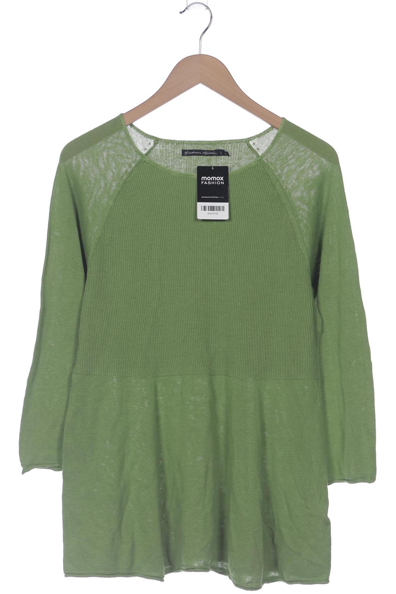 

Gudrun Sjödén Damen Pullover, grün, Gr. 42