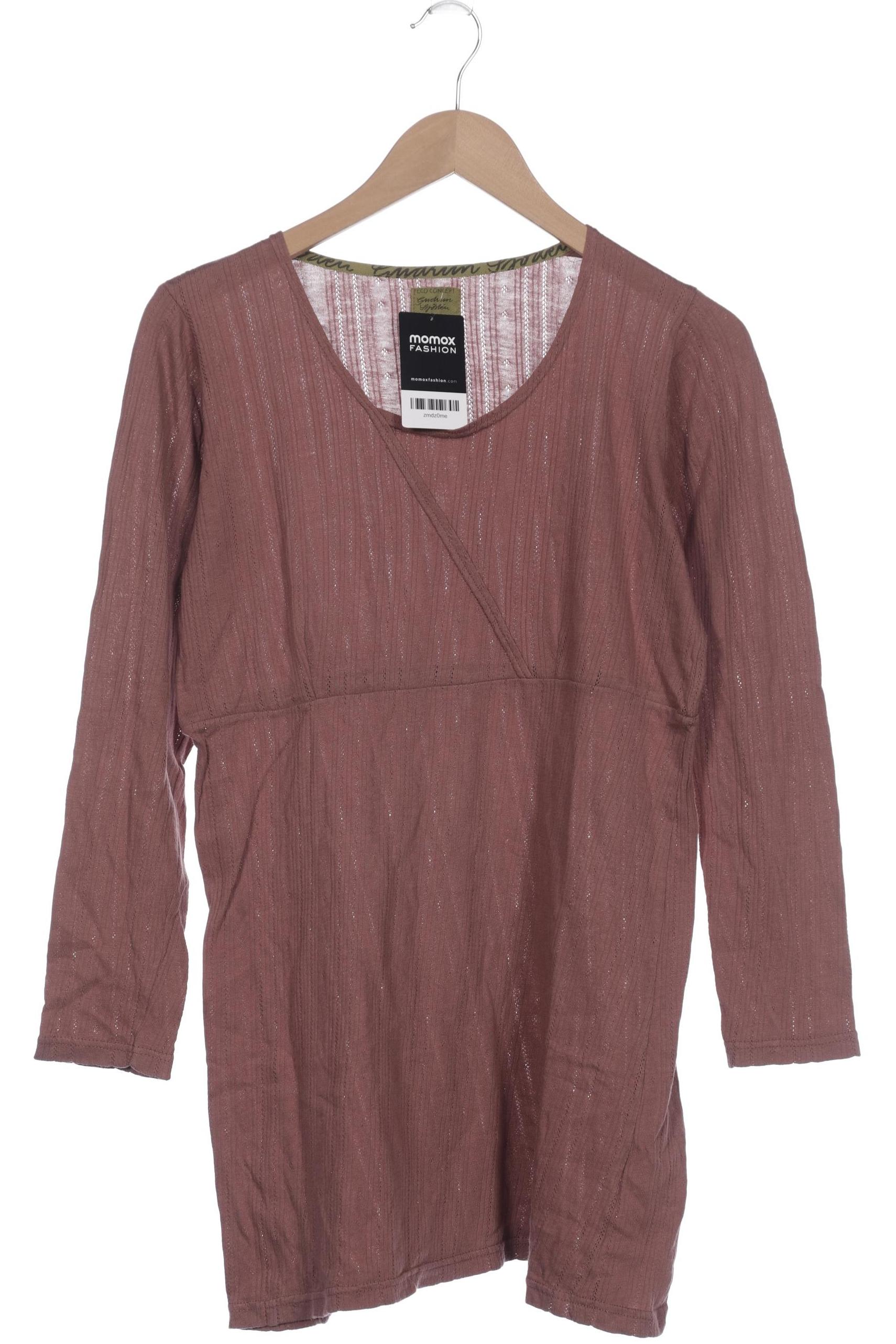 

Gudrun Sjödén Damen Langarmshirt, braun, Gr. 38
