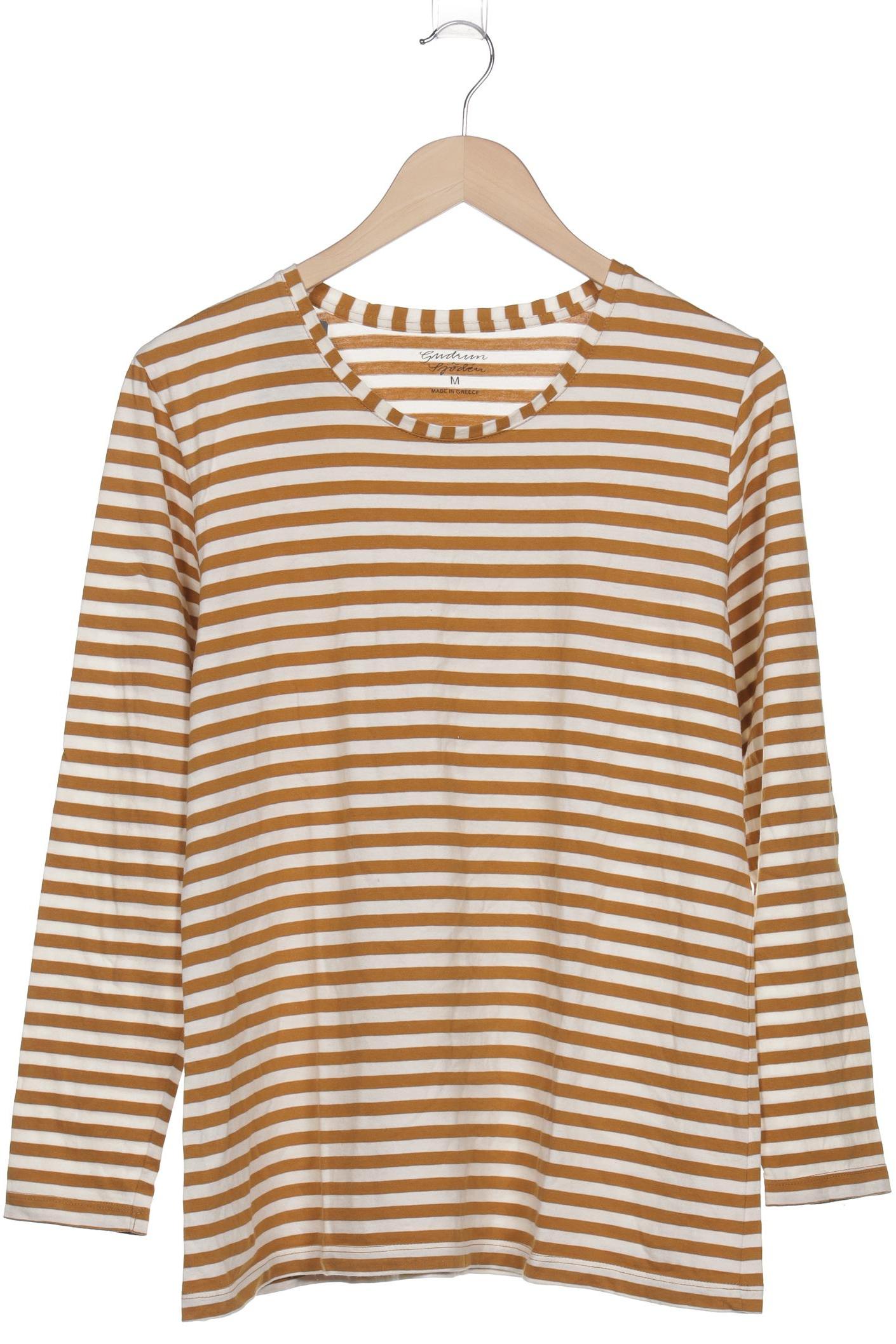 

Gudrun Sjödén Damen Langarmshirt, braun, Gr. 38