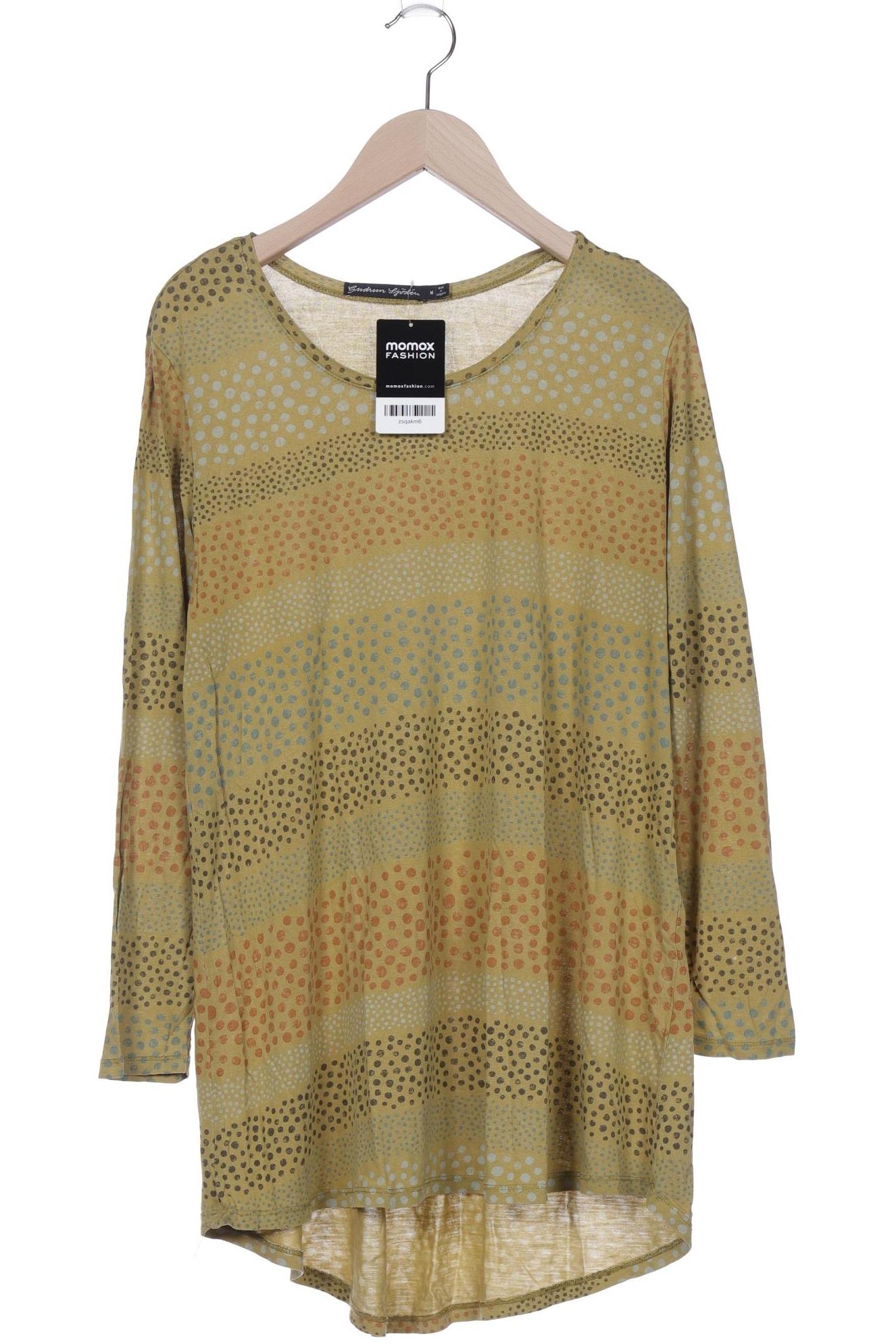 

Gudrun Sjödén Damen Langarmshirt, grün, Gr. 38