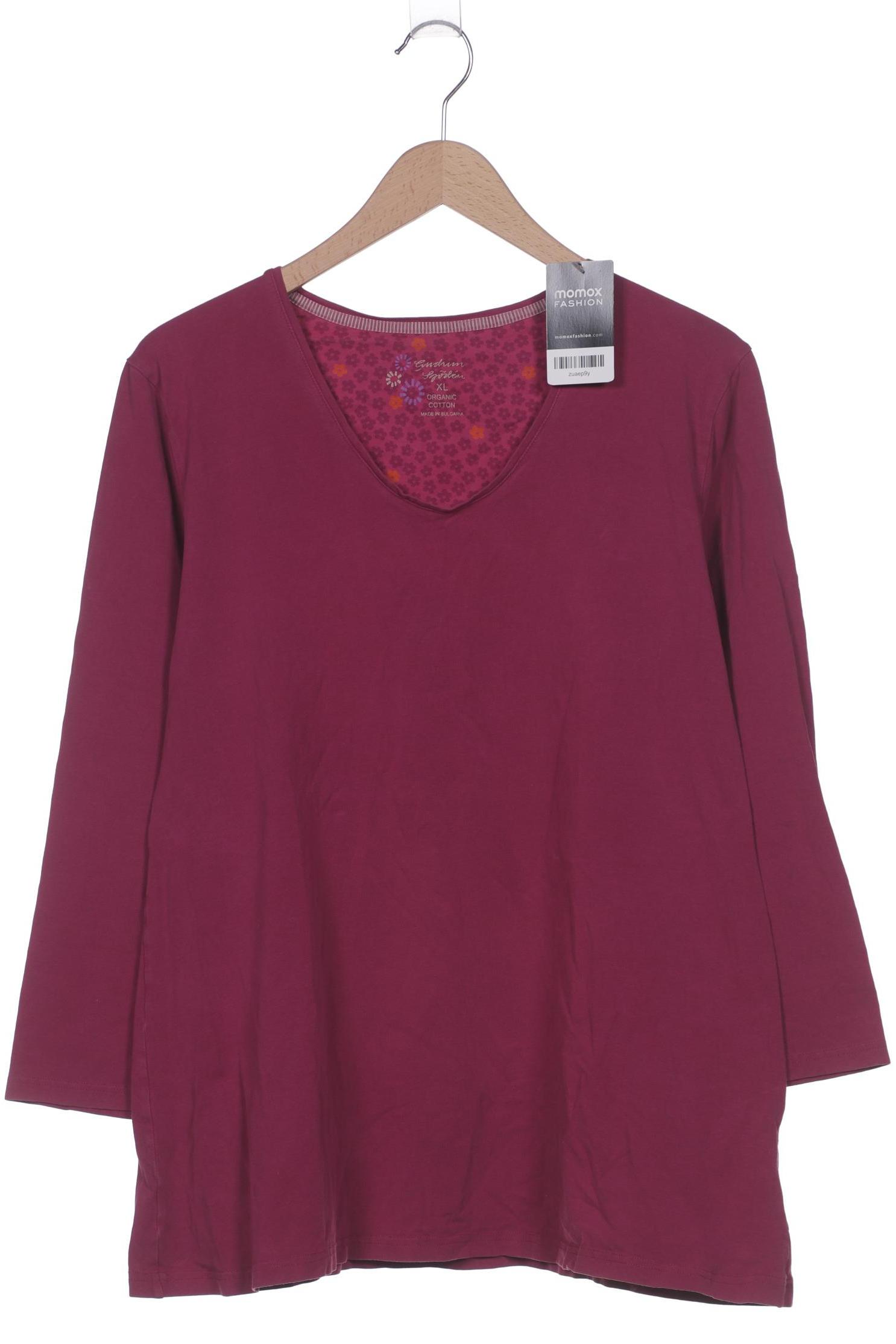 

Gudrun Sjödén Damen Langarmshirt, pink, Gr. 44