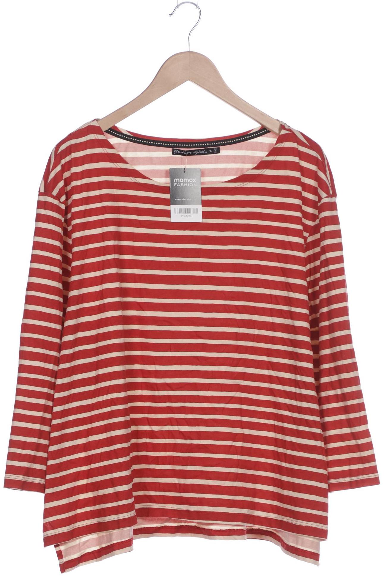 

Gudrun Sjödén Damen Langarmshirt, rot, Gr. 44